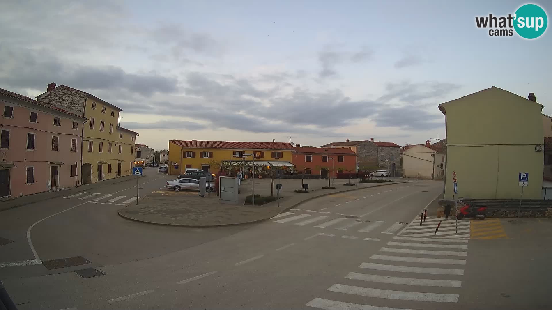 Bale, webcam de la plaza La Musa – Istria – Croacia