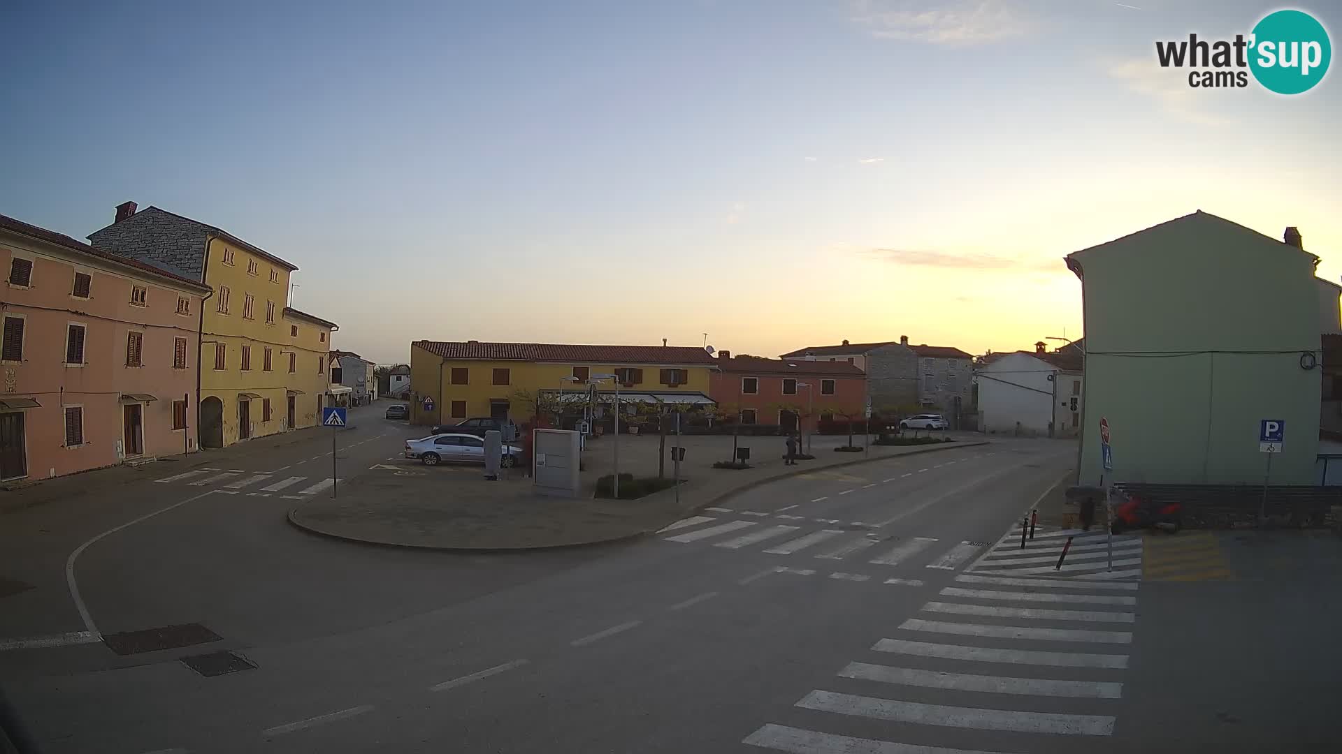 Bale Trg La Musa webcam – Istria – Croatia