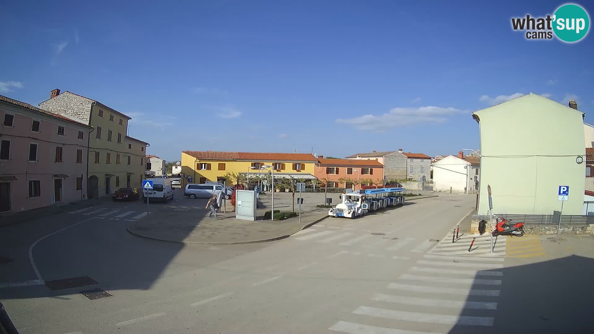 Bale Trg La Musa webcam – Istria – Croatia