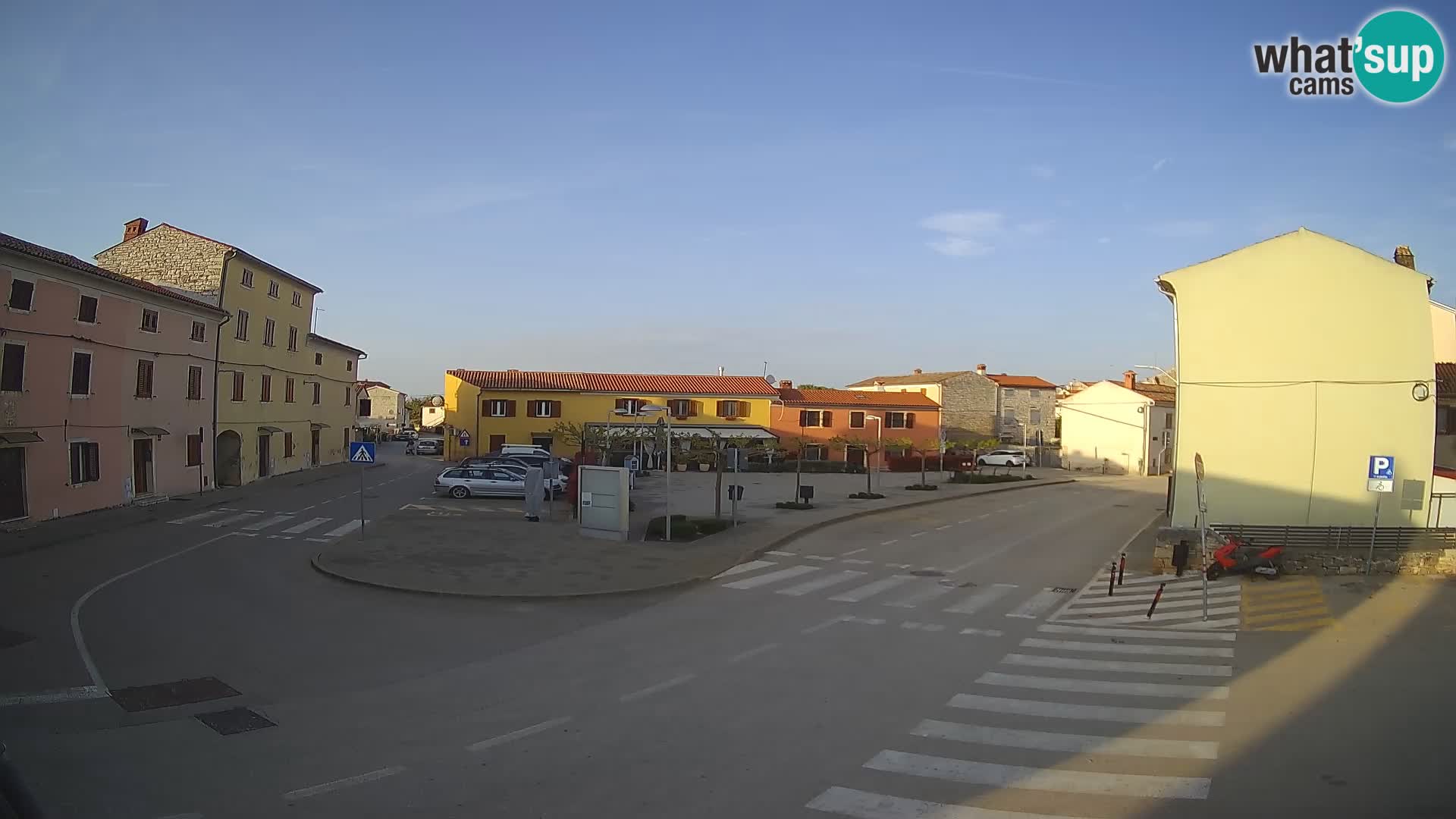 Bale Trg La Musa webcam – Istria – Croatia