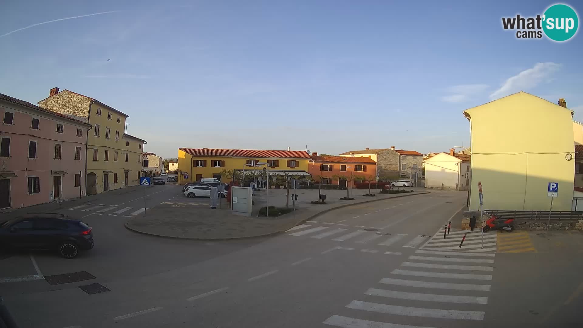 Bale, webcam de la plaza La Musa – Istria – Croacia