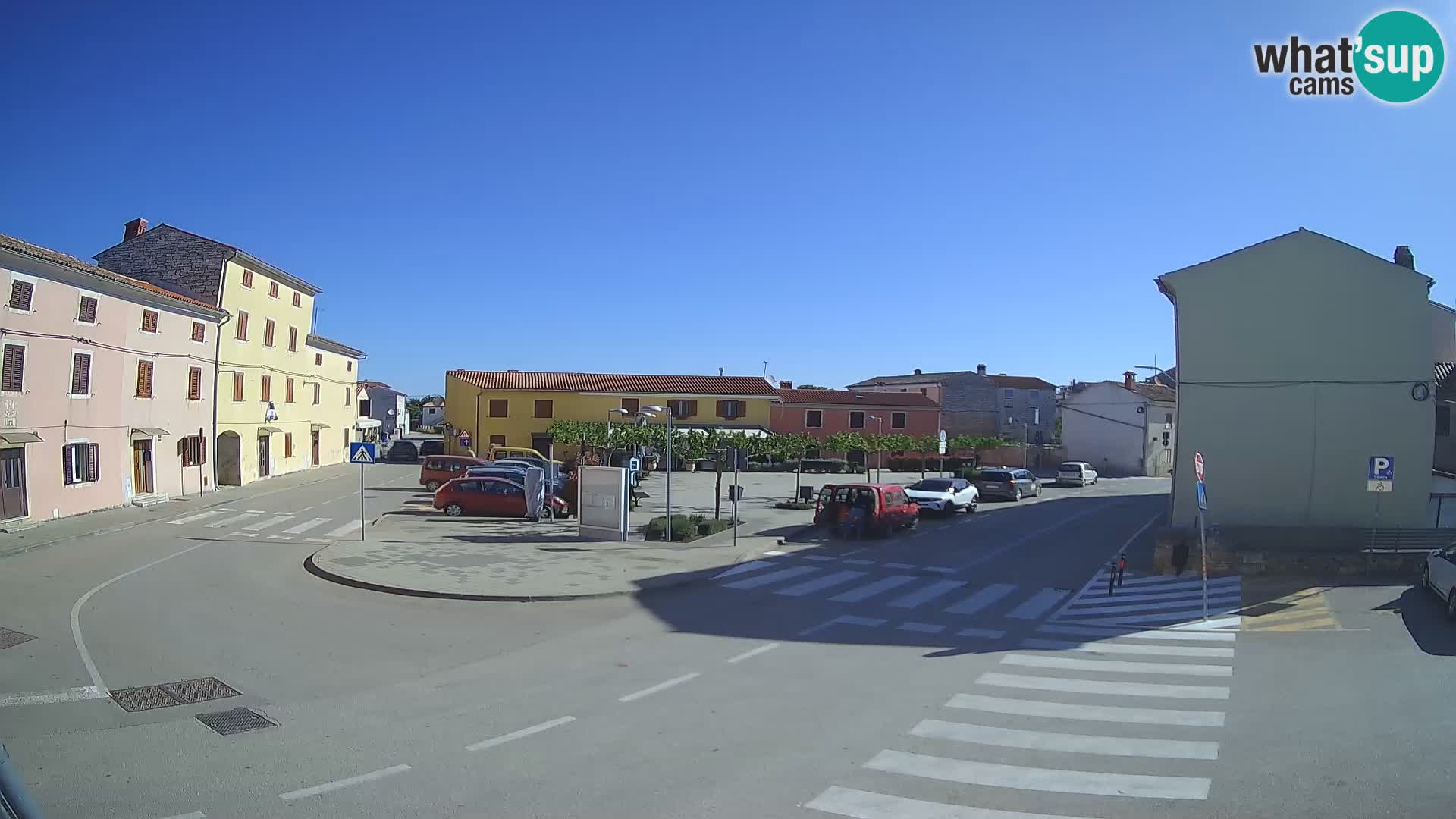 Bale Trg La Musa webcam – Istria – Croatia
