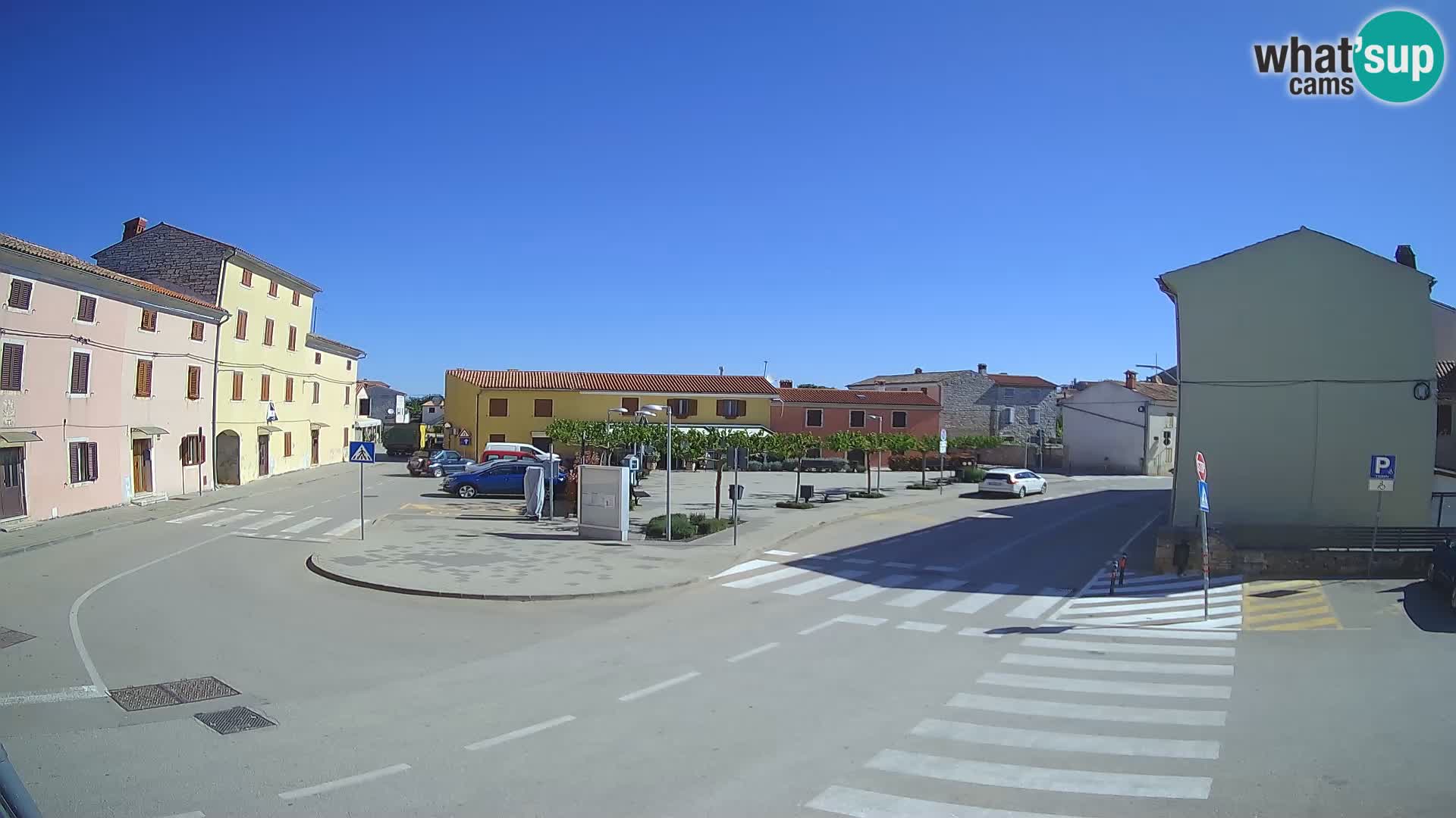 Bale Trg La Musa webcam – Istria – Croatia