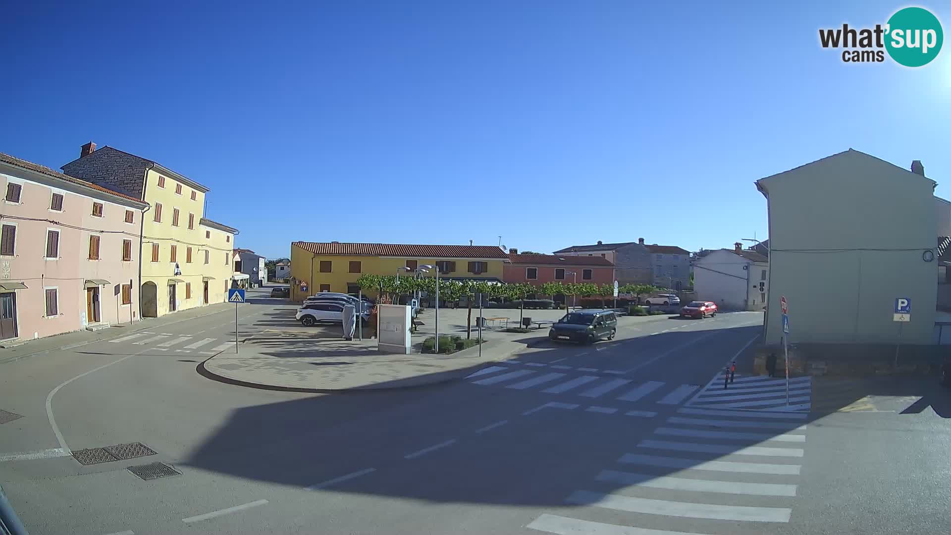 Bale Trg La Musa webcam – Istria – Croatia