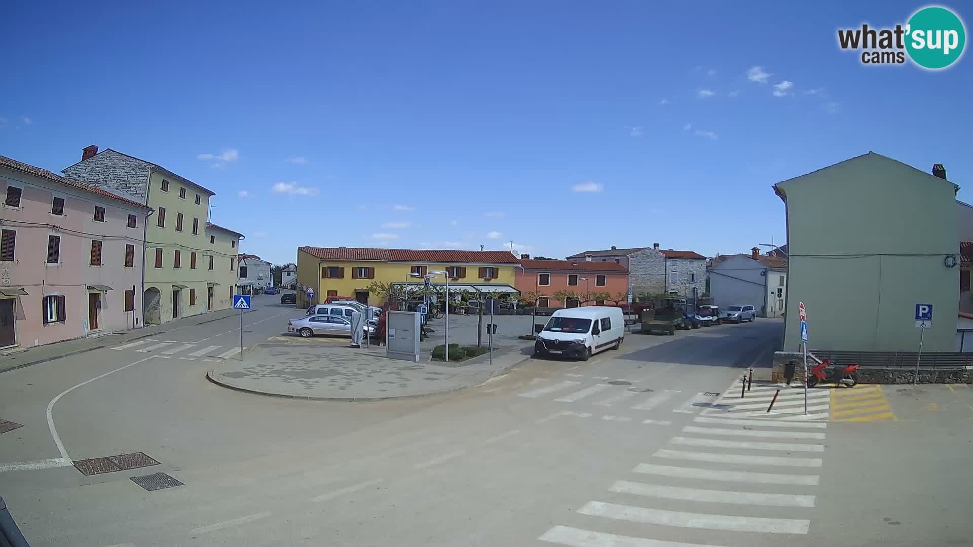 Bale Trg La Musa spletna kamera – Istra – Hrvaška