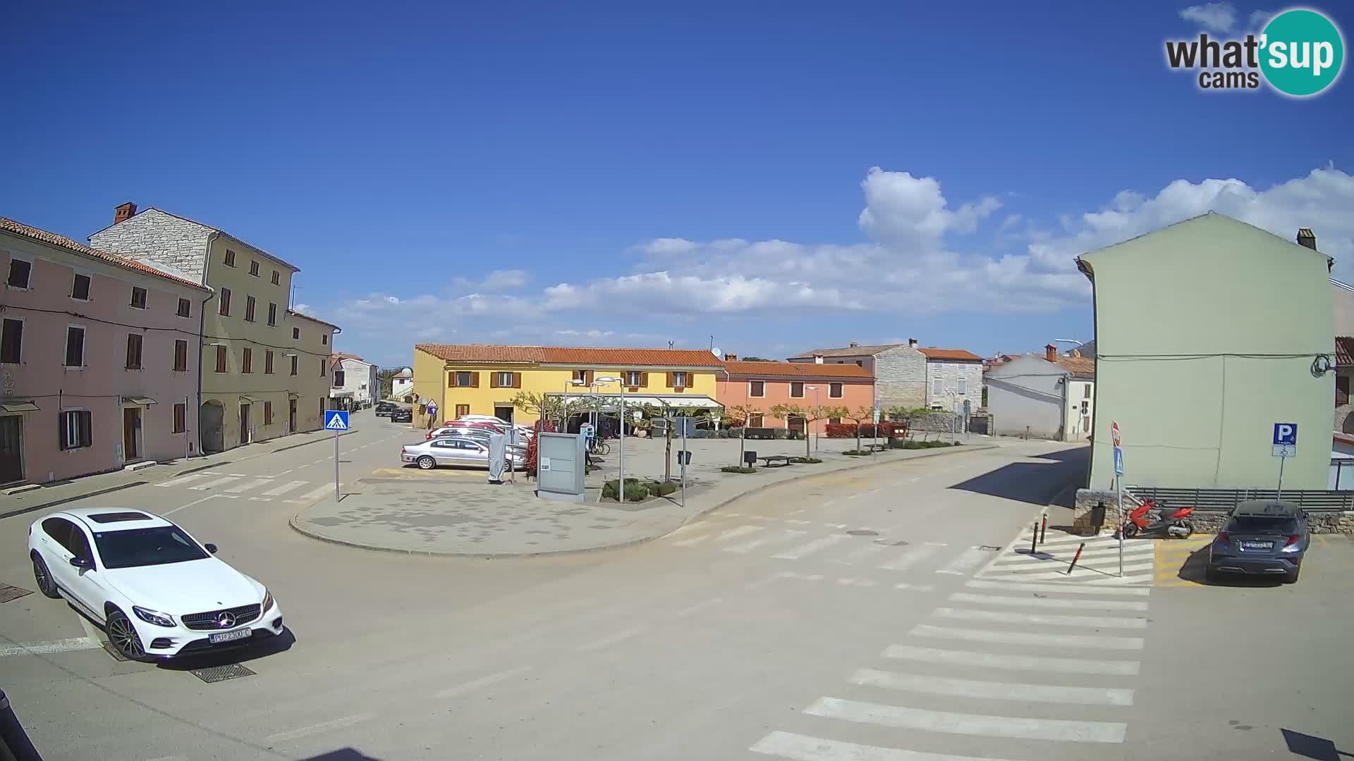 Bale, webcam de la plaza La Musa – Istria – Croacia