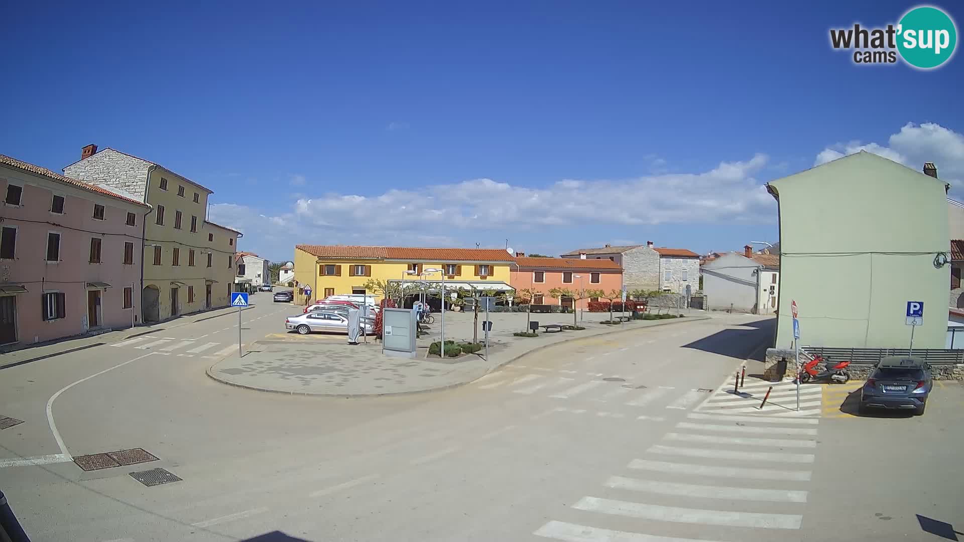 Bale, webcam de la plaza La Musa – Istria – Croacia