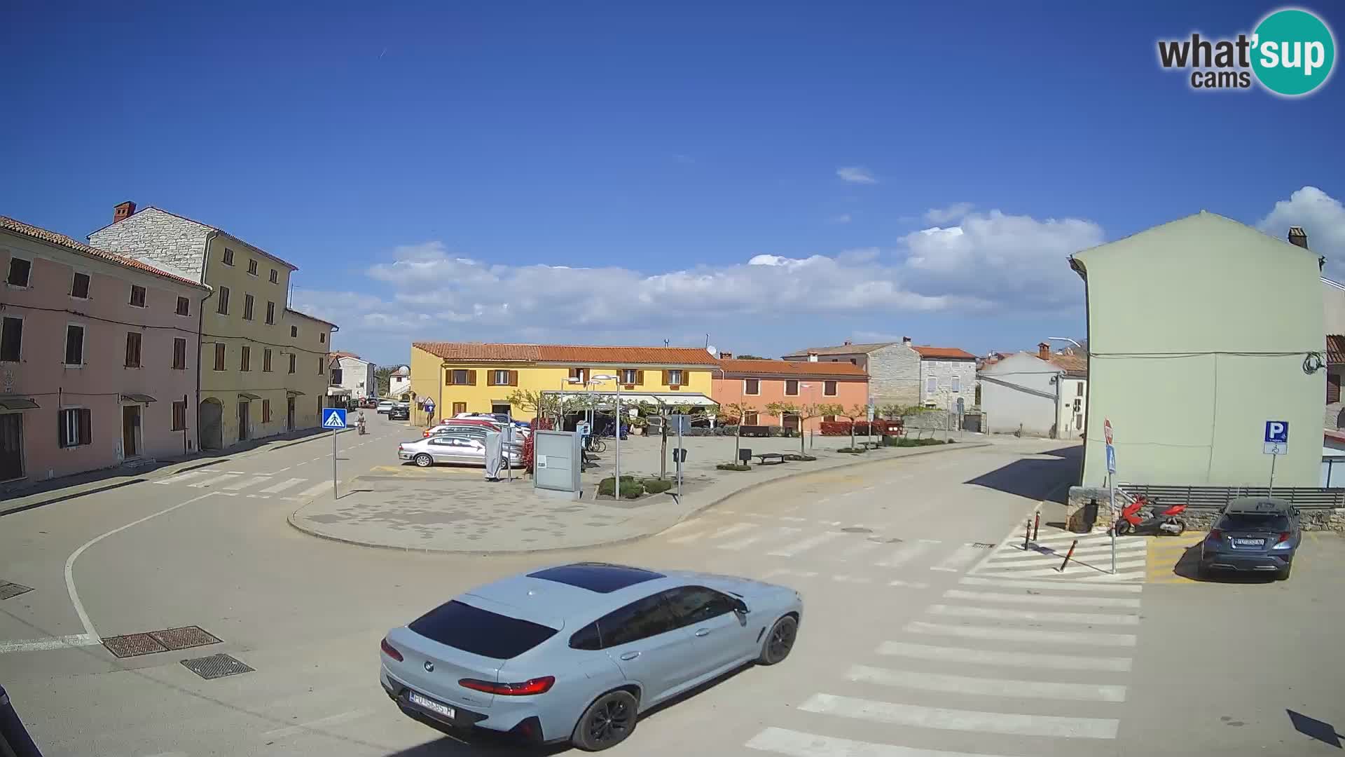 Bale, webcam de la plaza La Musa – Istria – Croacia