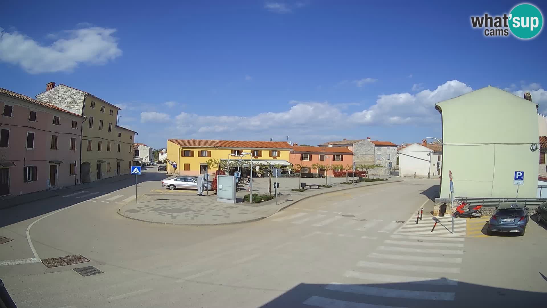 Bale, webcam de la plaza La Musa – Istria – Croacia