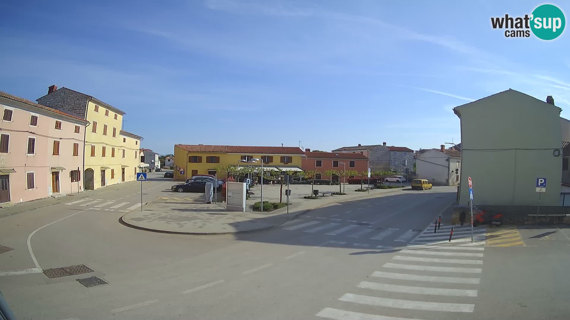 Bale Trg La Musa webcam – Istria – Croatia