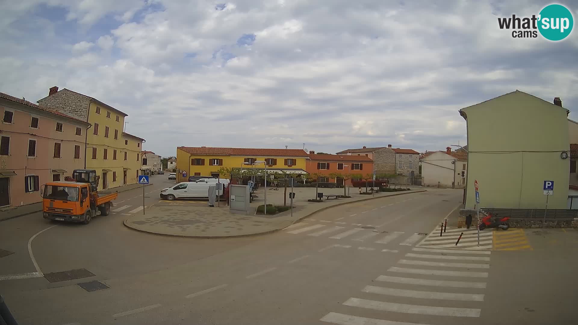 Bale, webcam de la plaza La Musa – Istria – Croacia