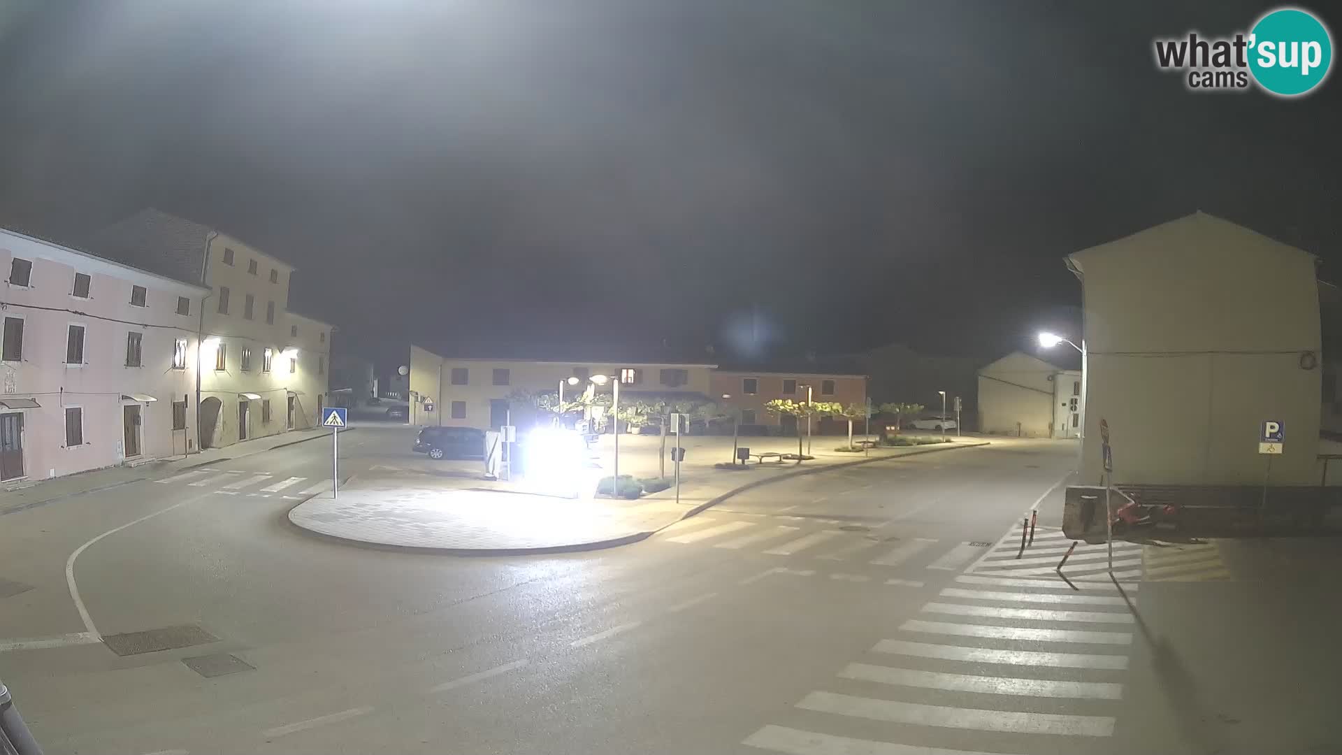 Bale Trg La Musa webcam – Istria – Croatia