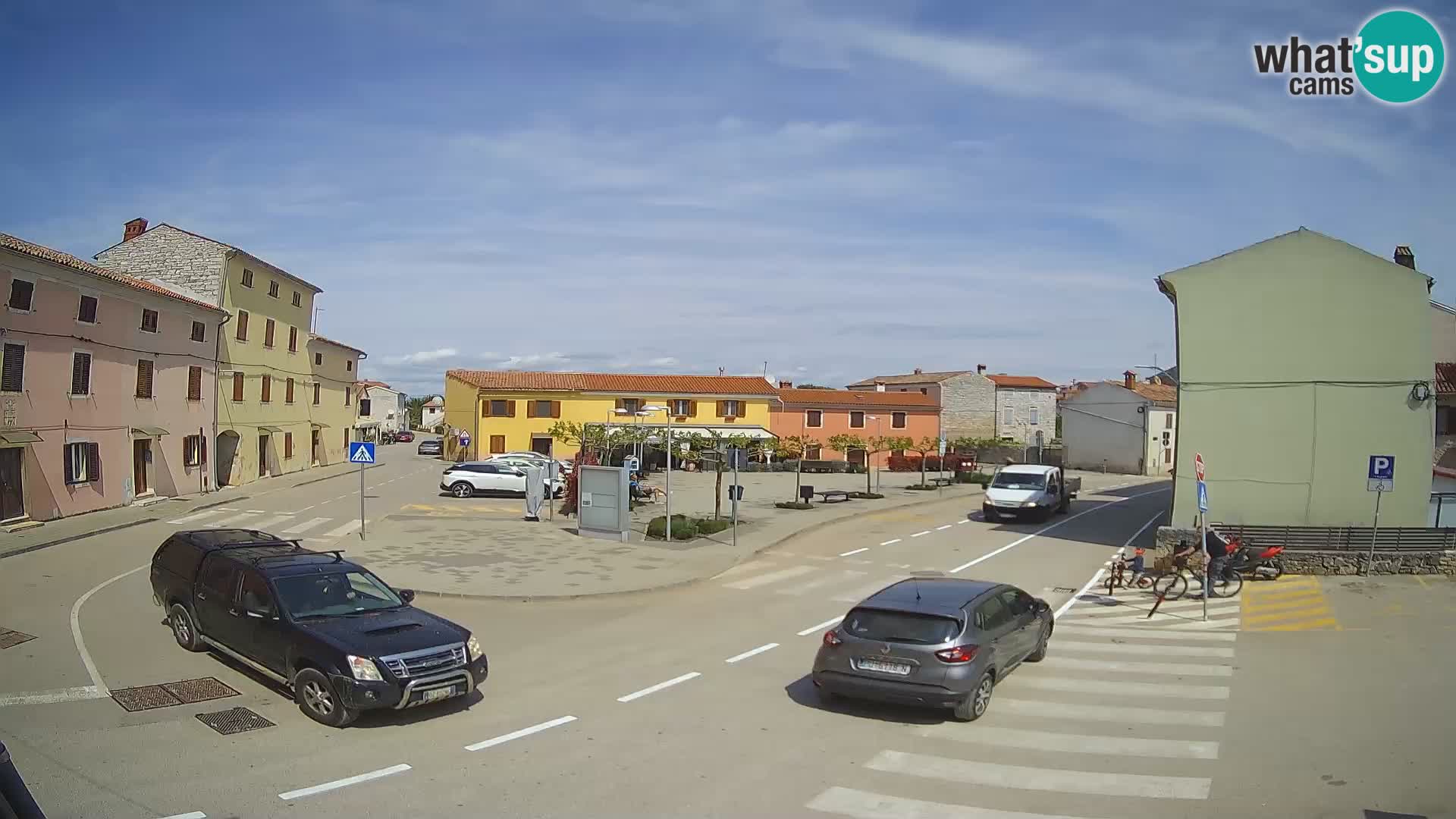 Bale Trg La Musa webcam – Istria – Croatia