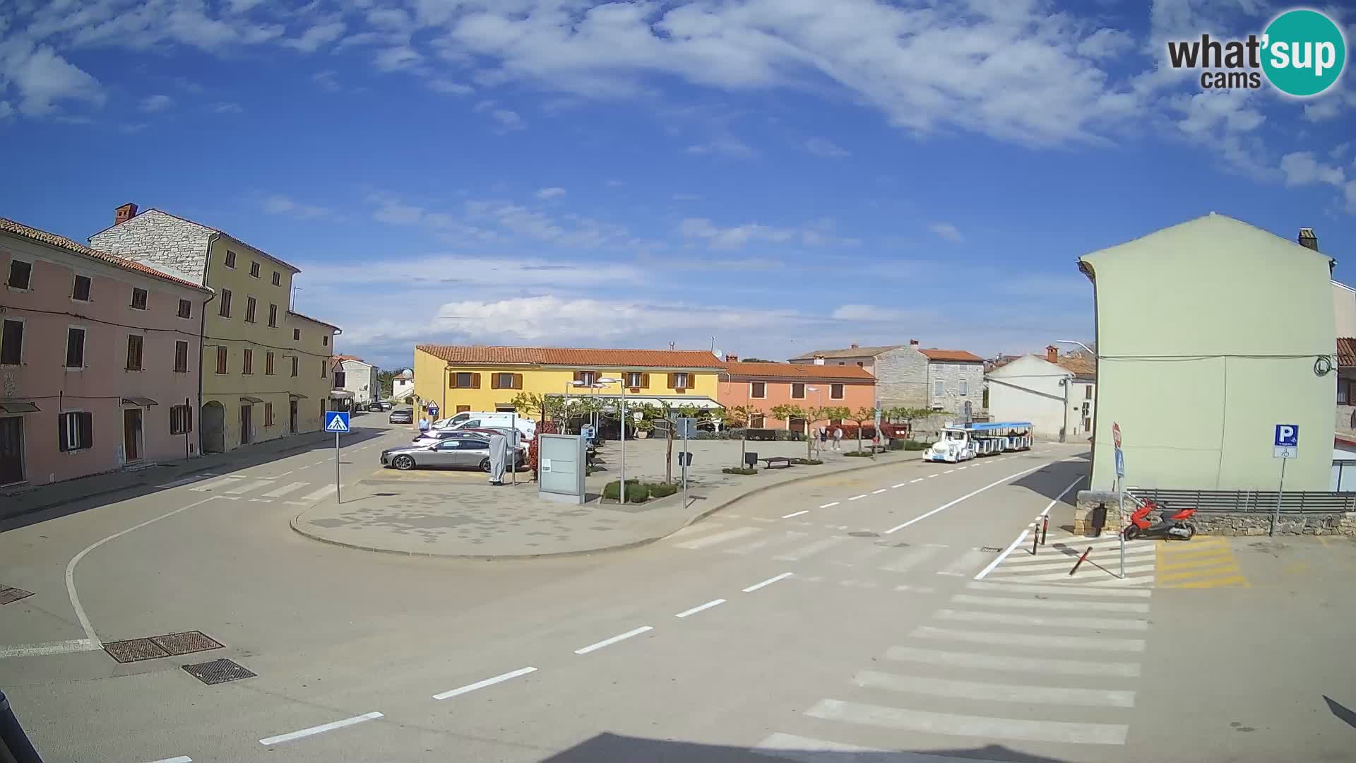 Bale Trg La Musa webcam – Istria – Croatia