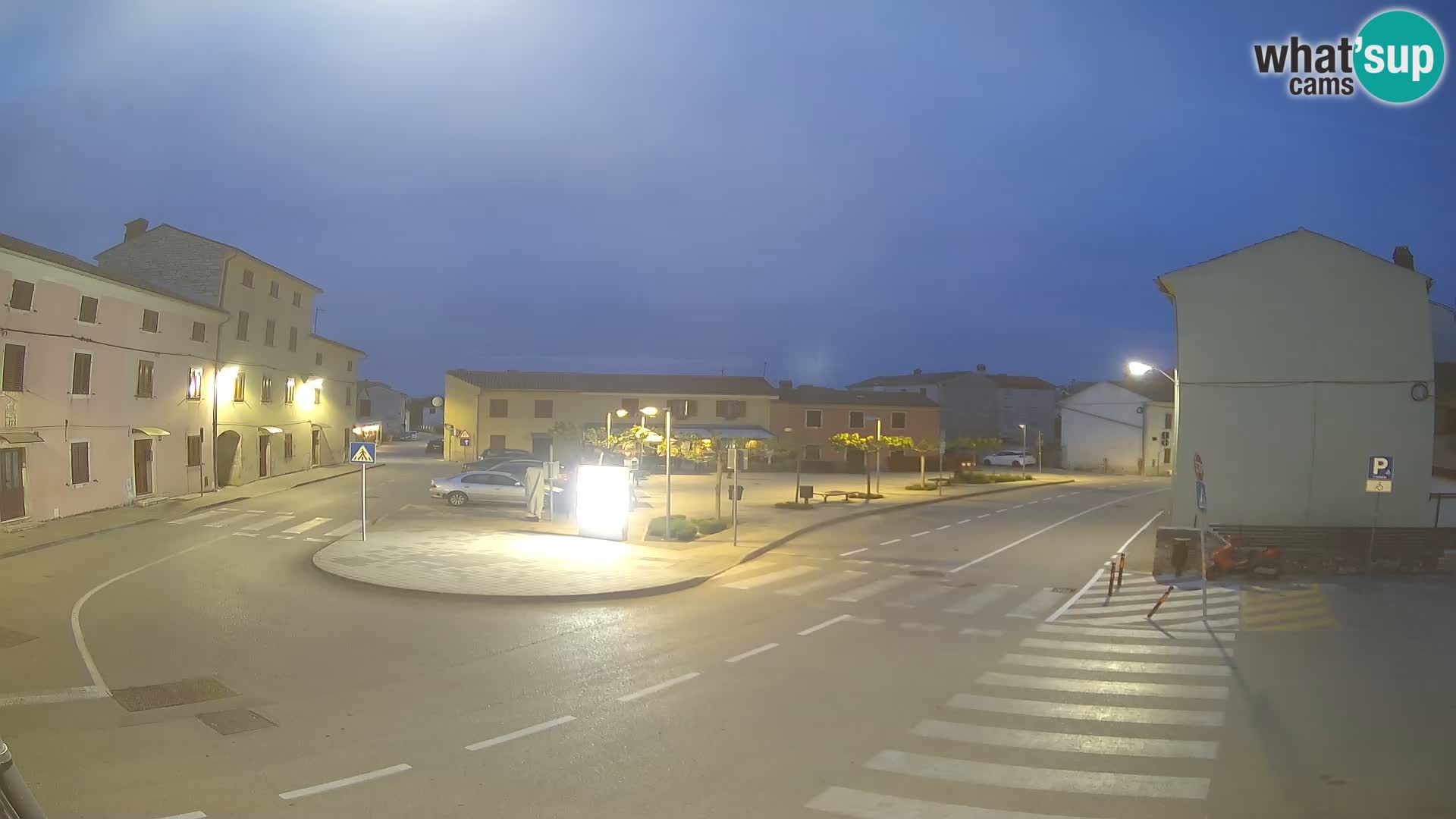 Bale Trg La Musa webcam – Istria – Croatia
