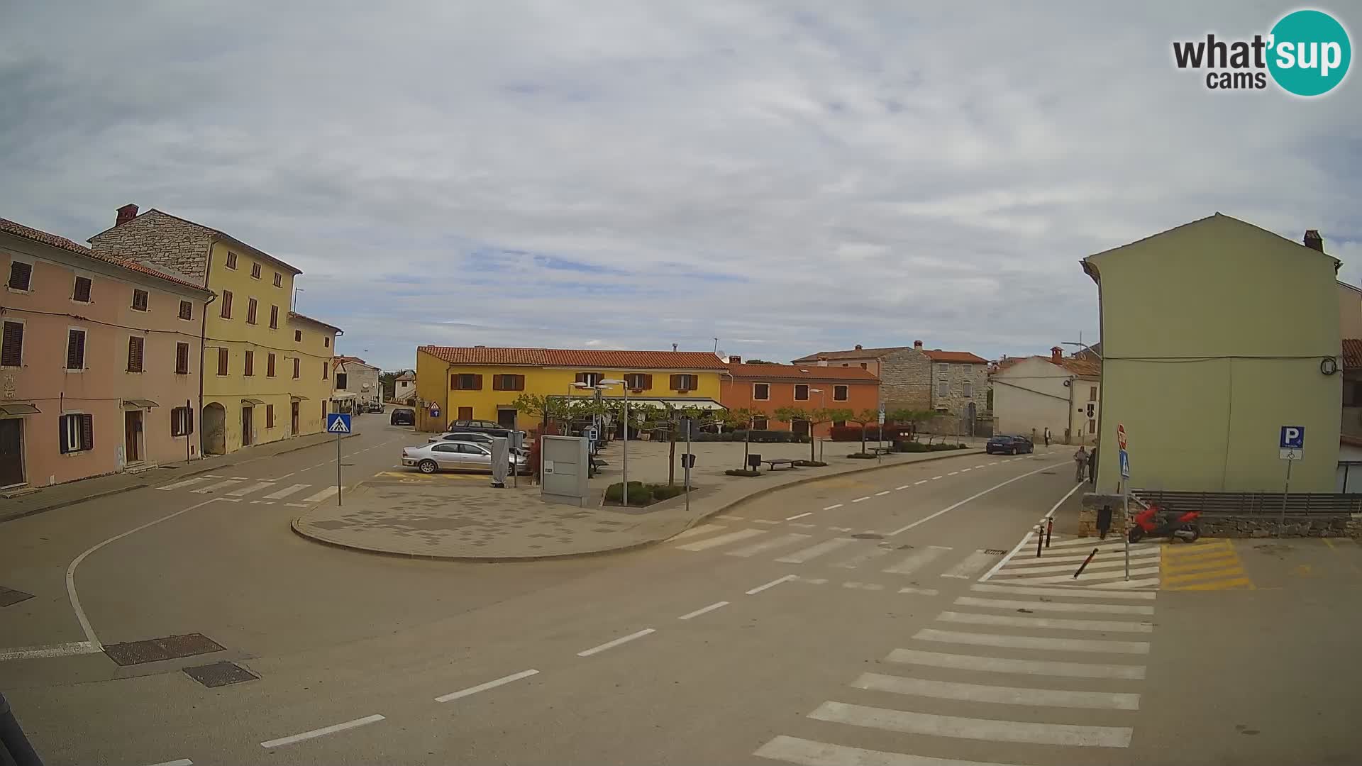 Bale Trg La Musa web kamera – Istra