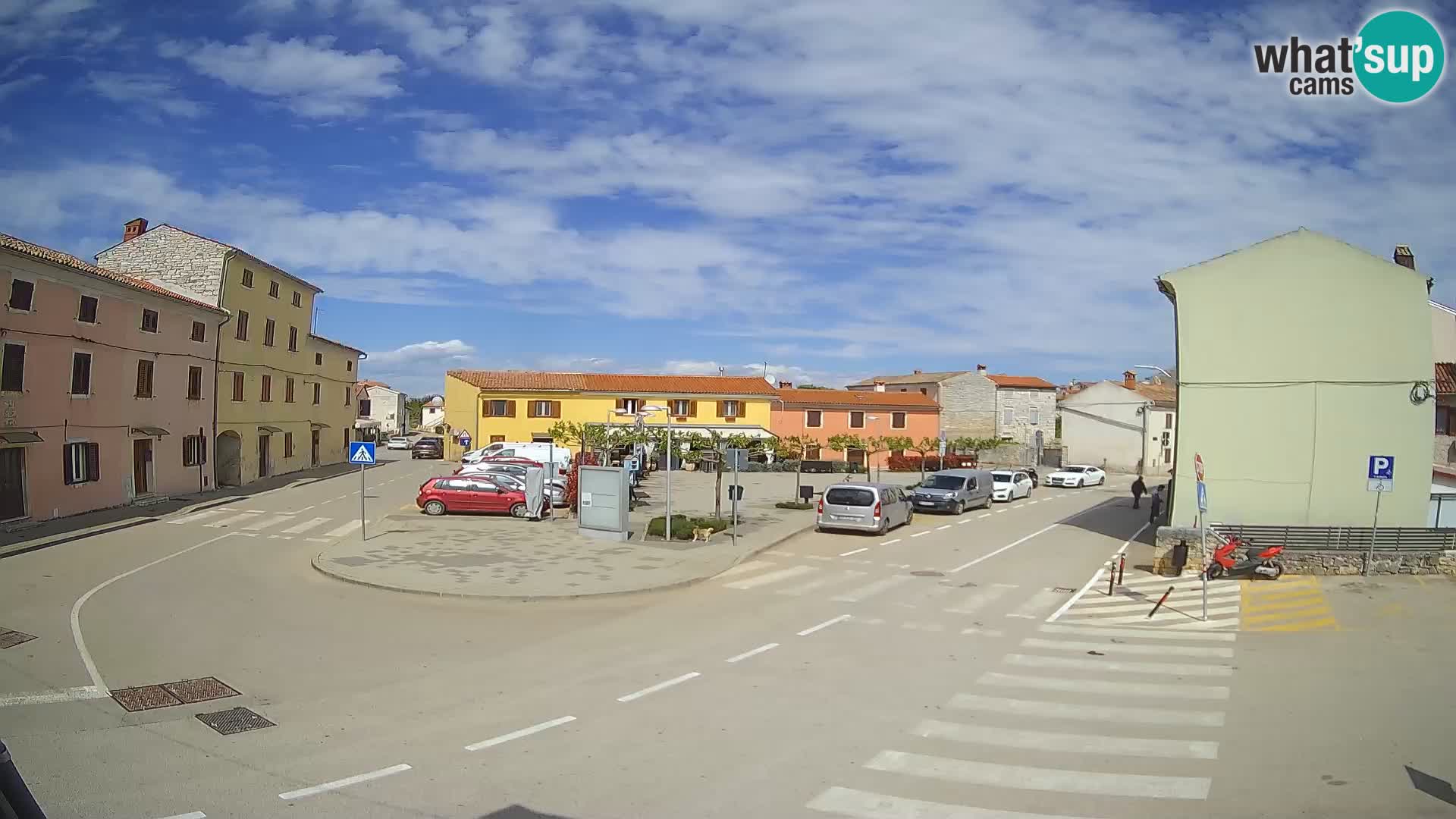 Bale Trg La Musa web kamera – Istra