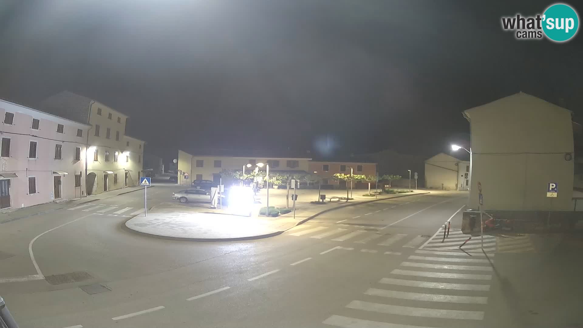 Bale, webcam de la plaza La Musa – Istria – Croacia