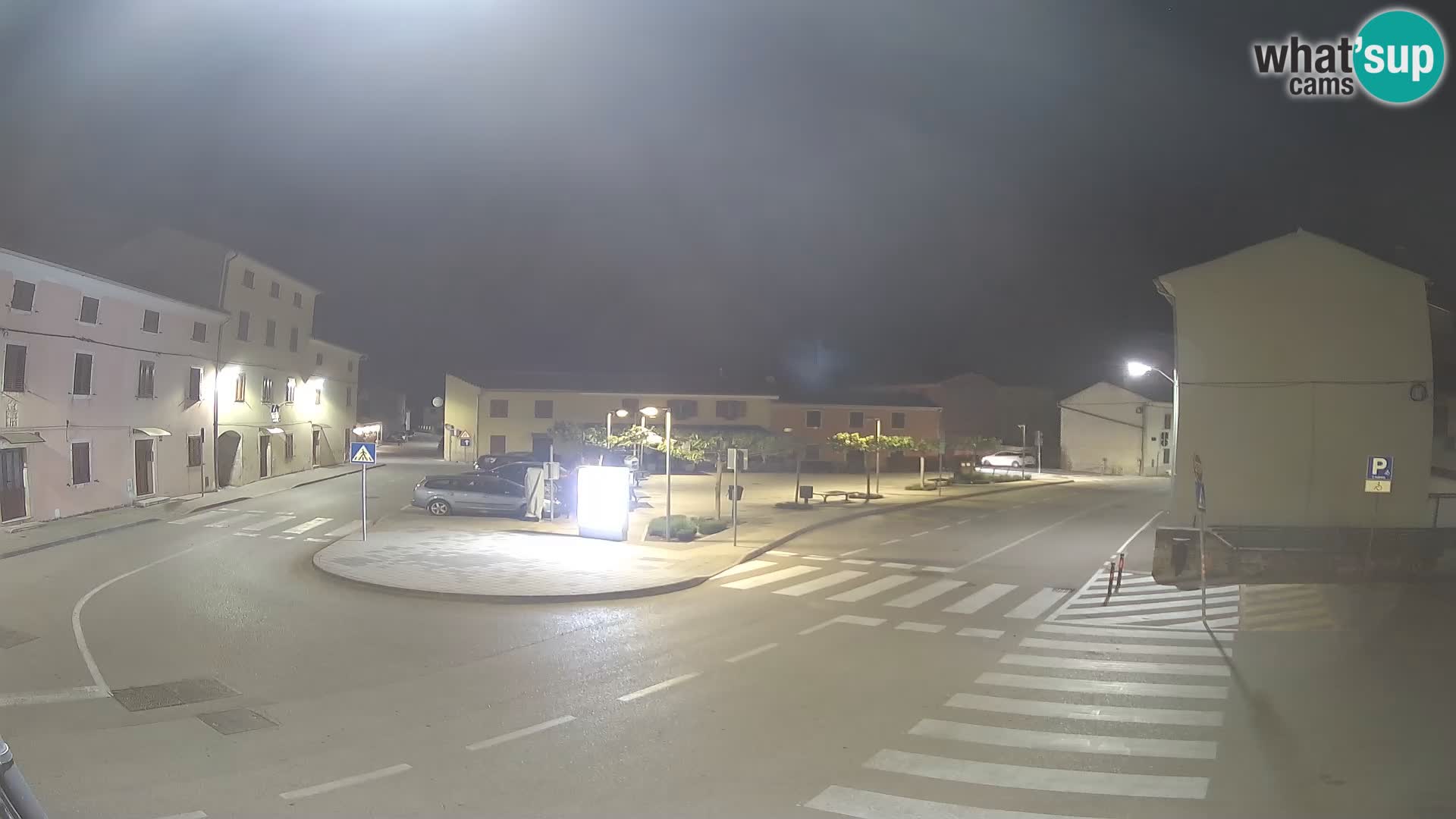 Bale, webcam de la place La Musa – Istrie – Croatie