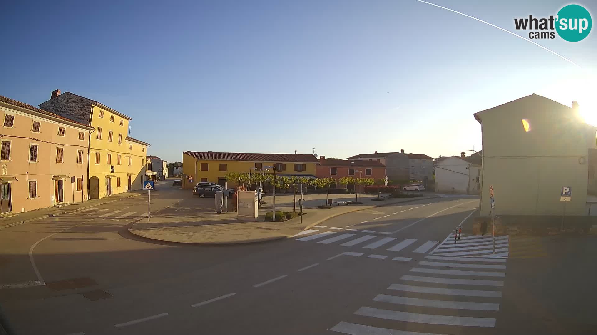 Bale Trg La Musa web kamera – Istra