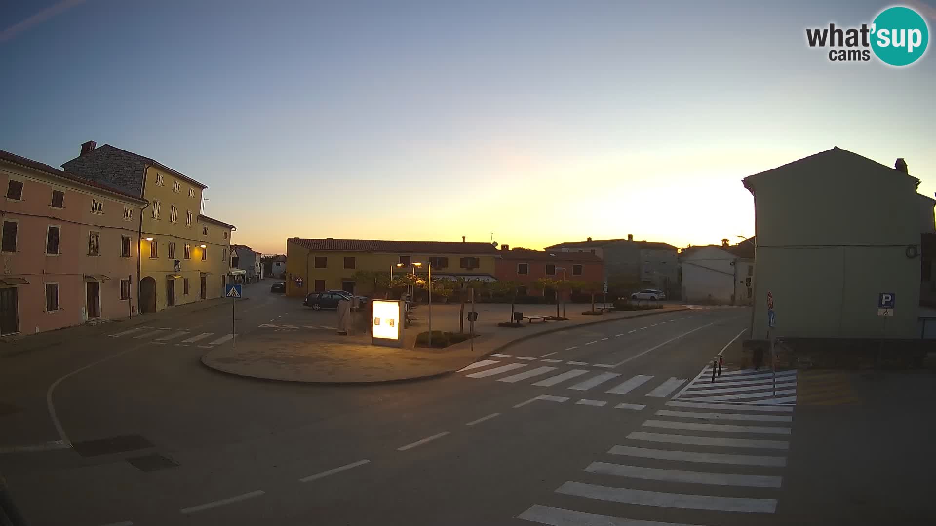 Bale Trg La Musa spletna kamera – Istra – Hrvaška