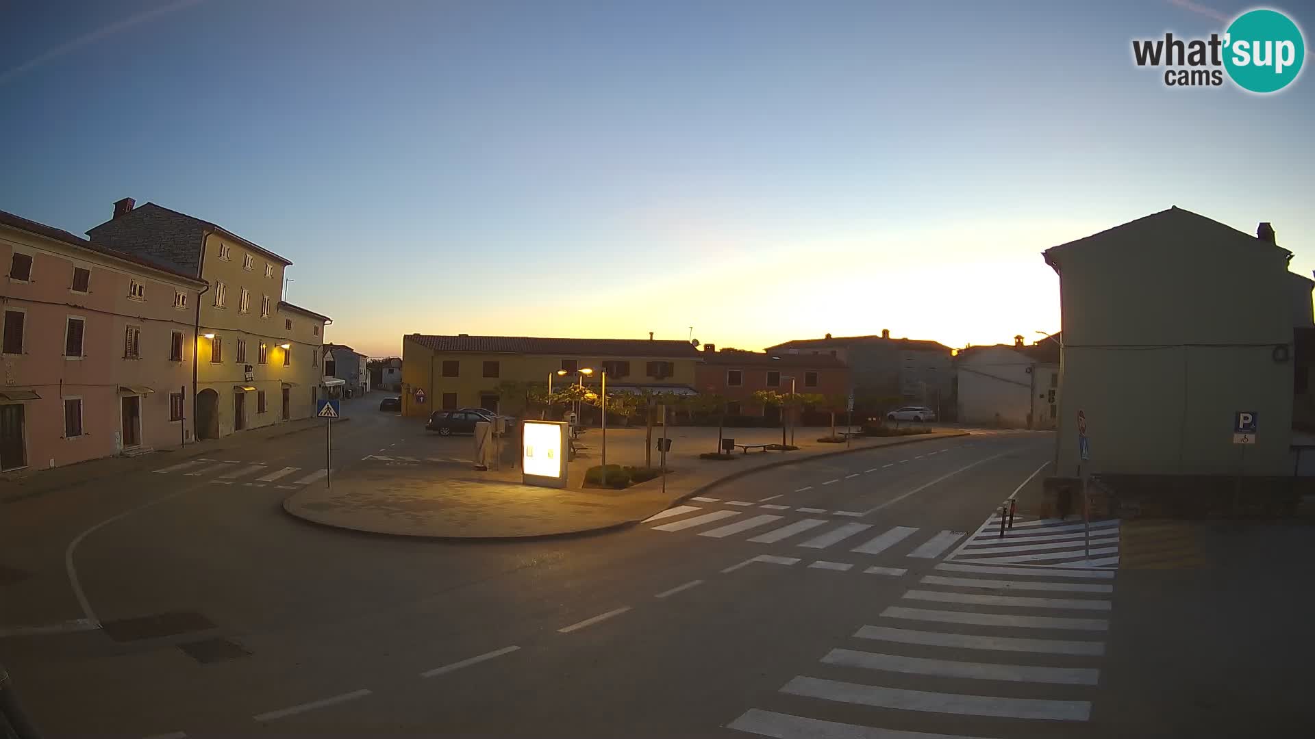 Bale Trg La Musa spletna kamera – Istra – Hrvaška