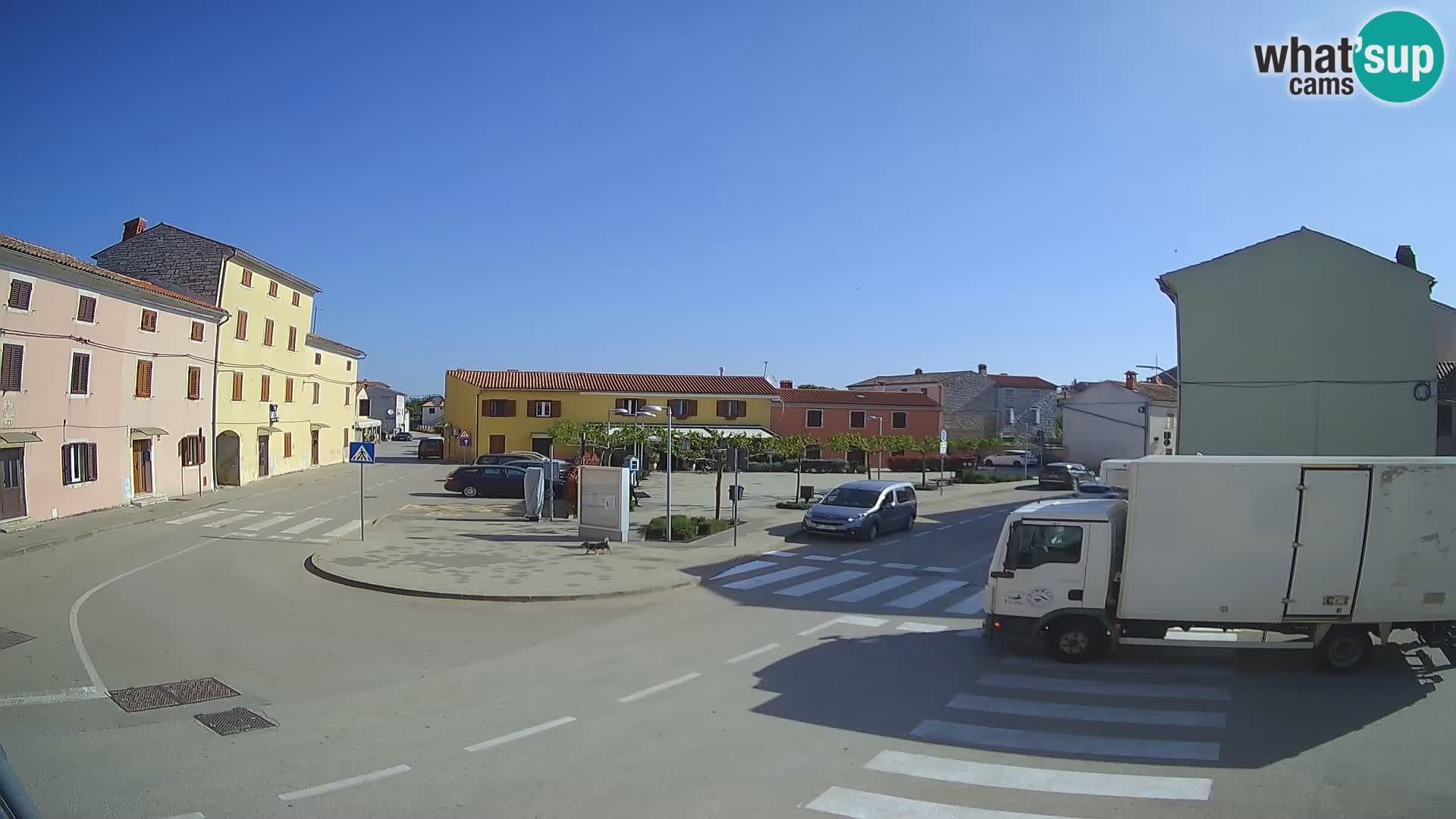 Bale Trg La Musa web kamera – Istra