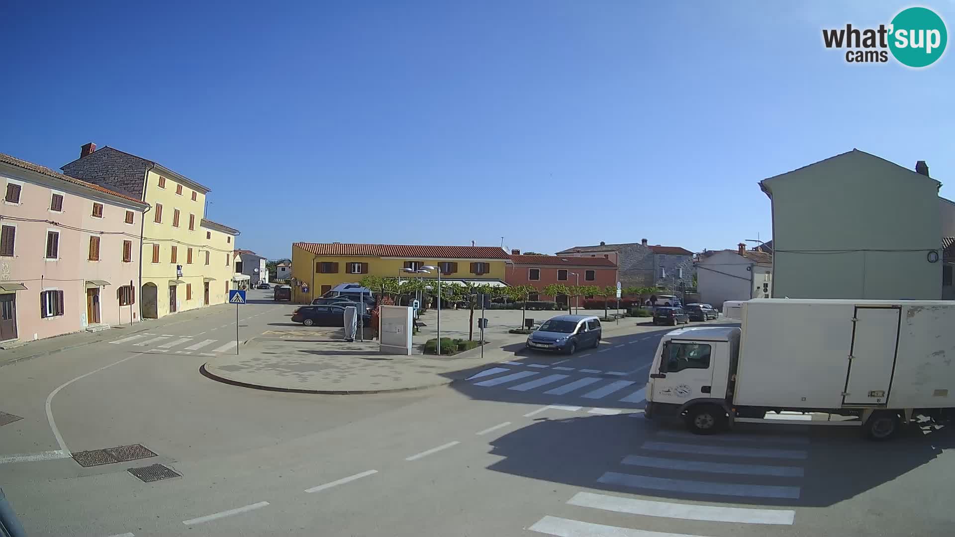 Webcam Valle, piazza La Musa – Istria – Croazia