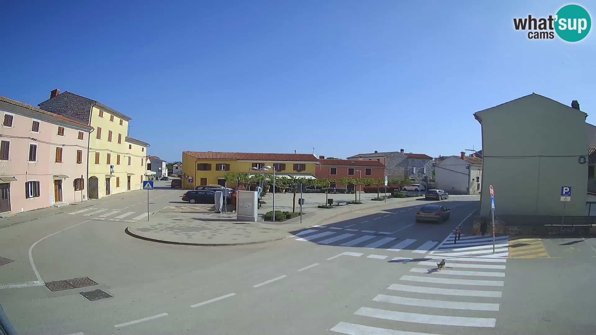 Bale Trg La Musa web kamera – Istra