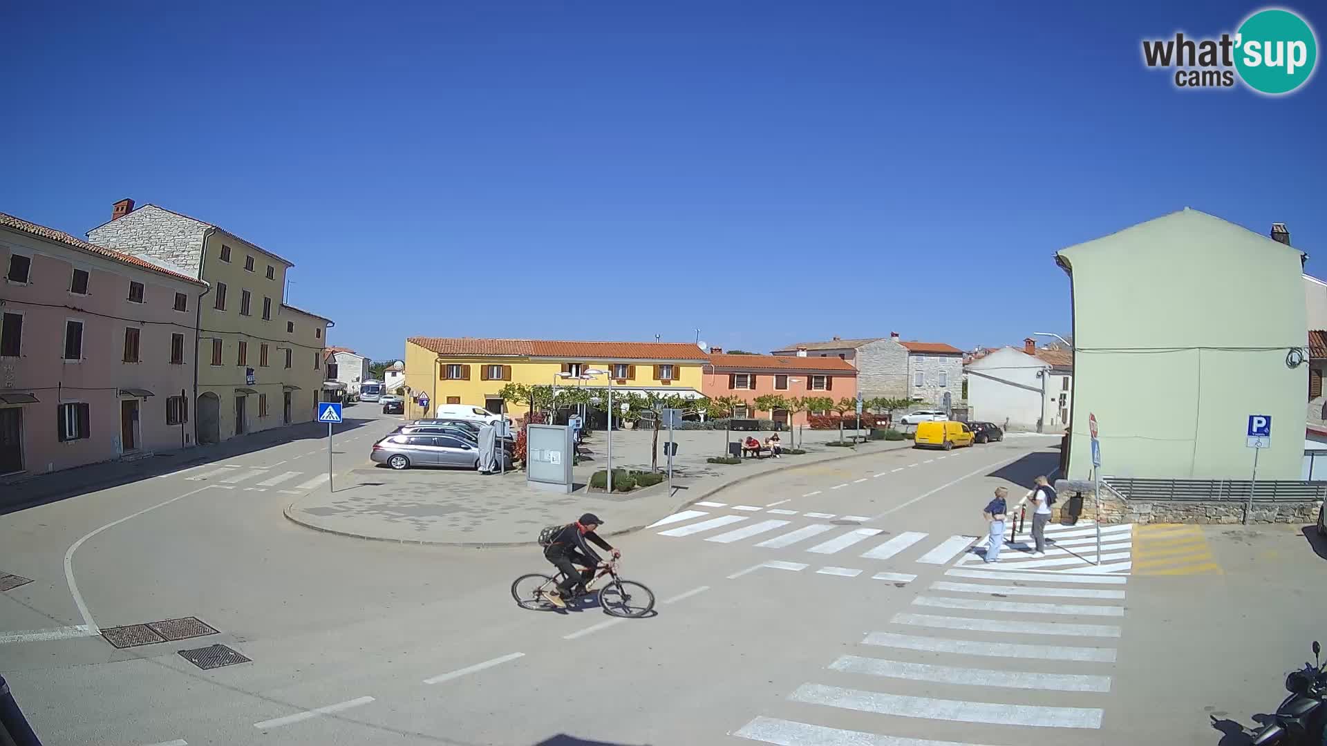 Bale Trg La Musa spletna kamera – Istra – Hrvaška