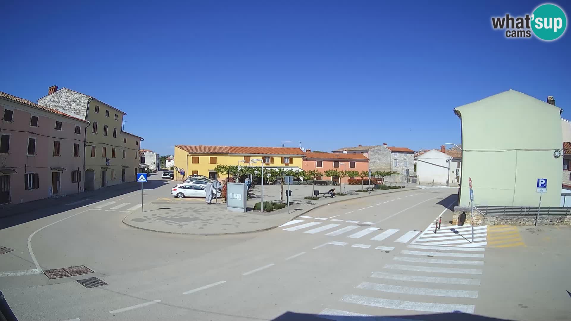 Webcam Valle, piazza La Musa – Istria – Croazia