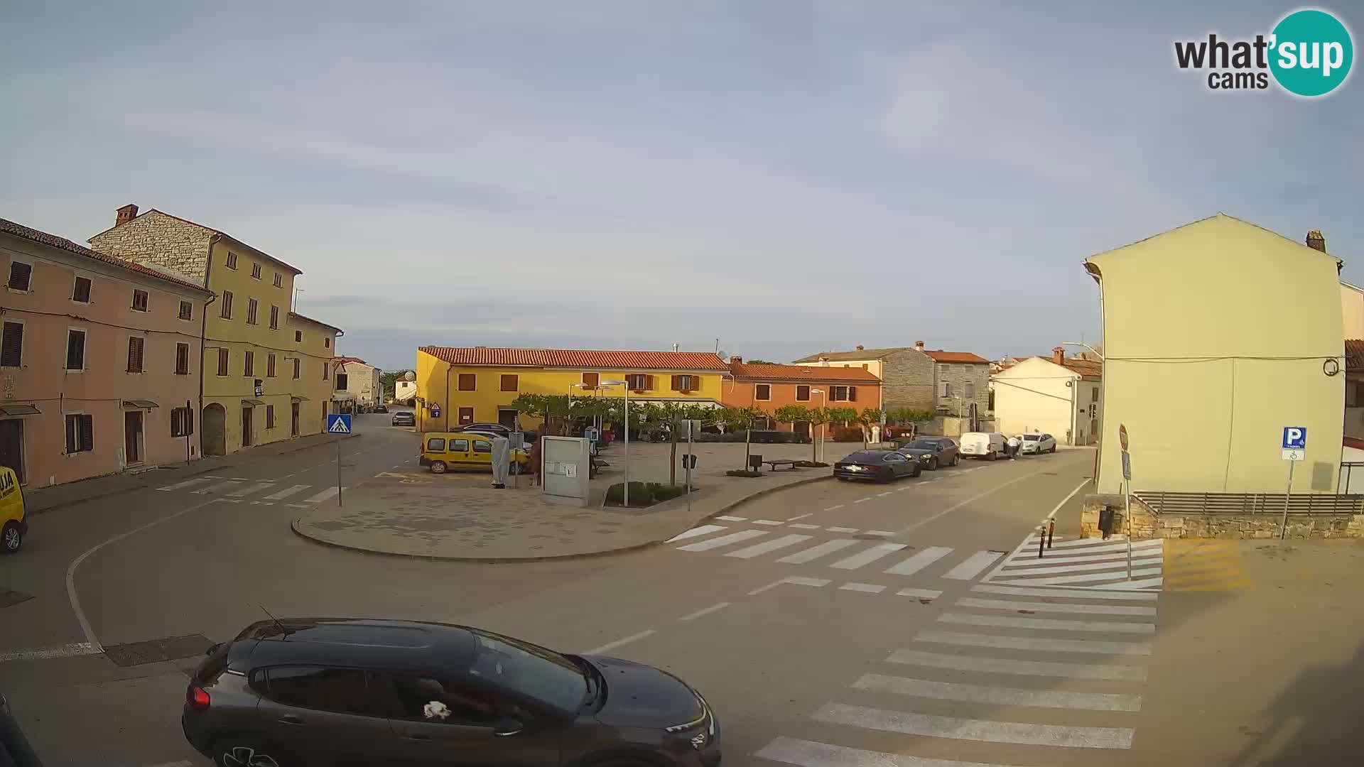 Bale, webcam de la plaza La Musa – Istria – Croacia