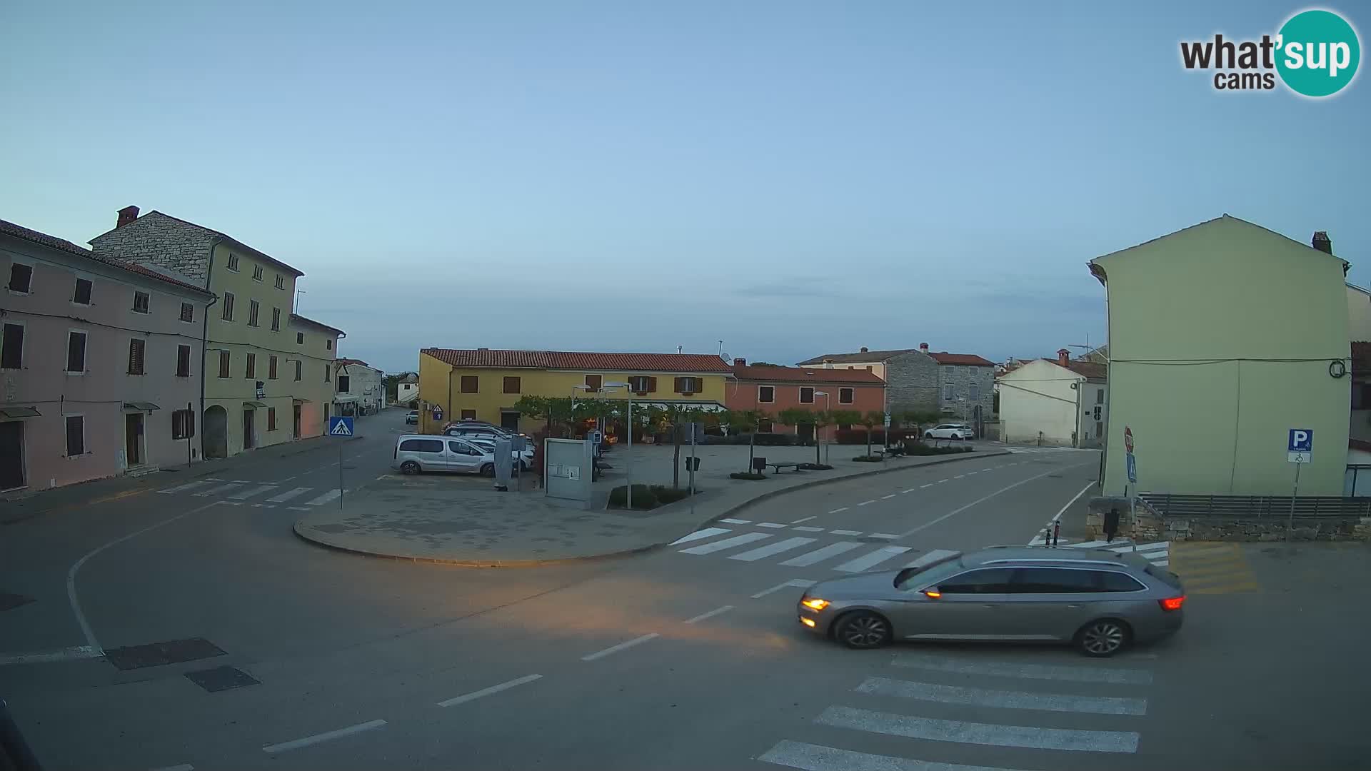 Bale, webcam de la plaza La Musa – Istria – Croacia