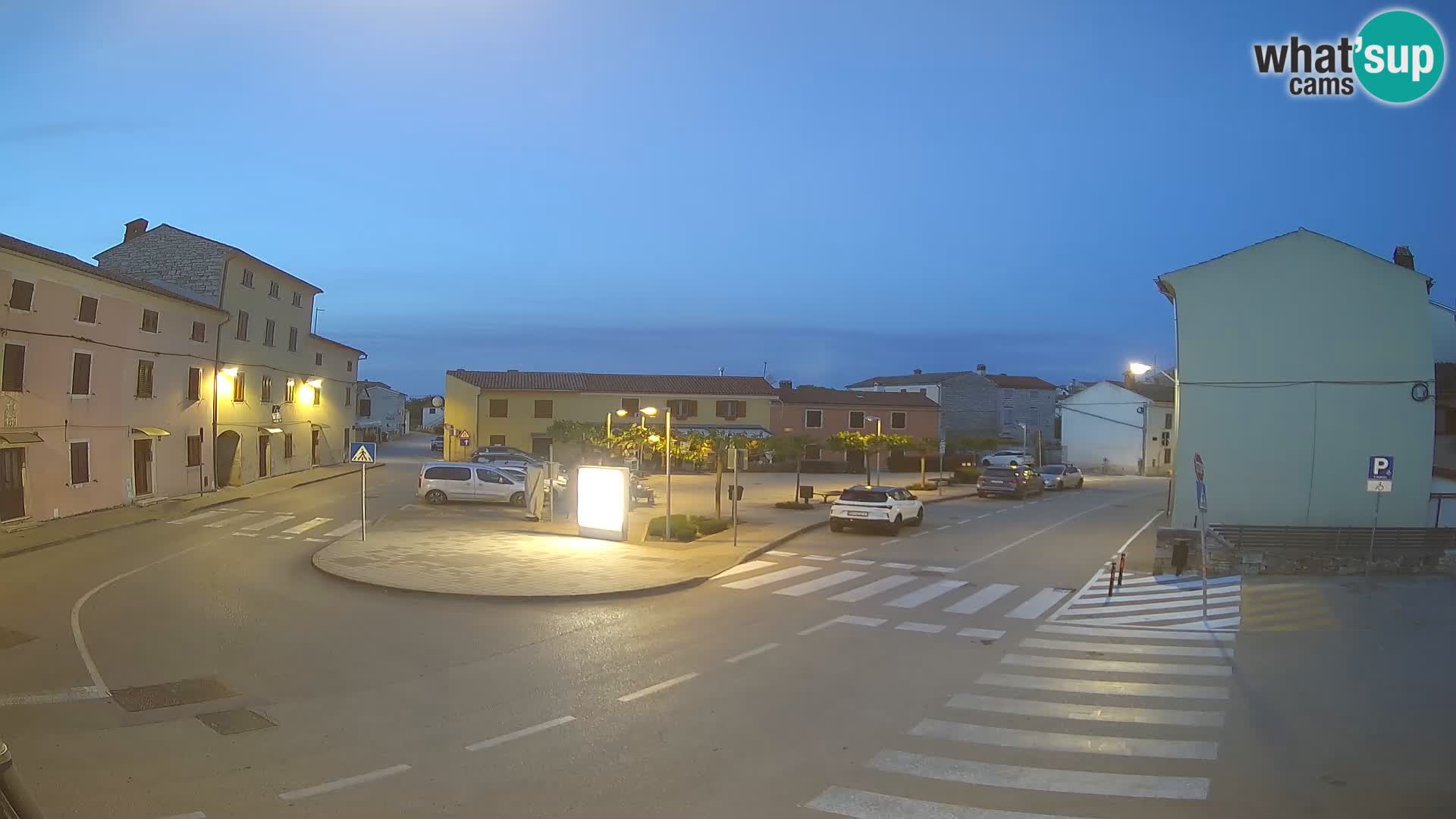 Bale Trg La Musa webcam – Istria – Croatia