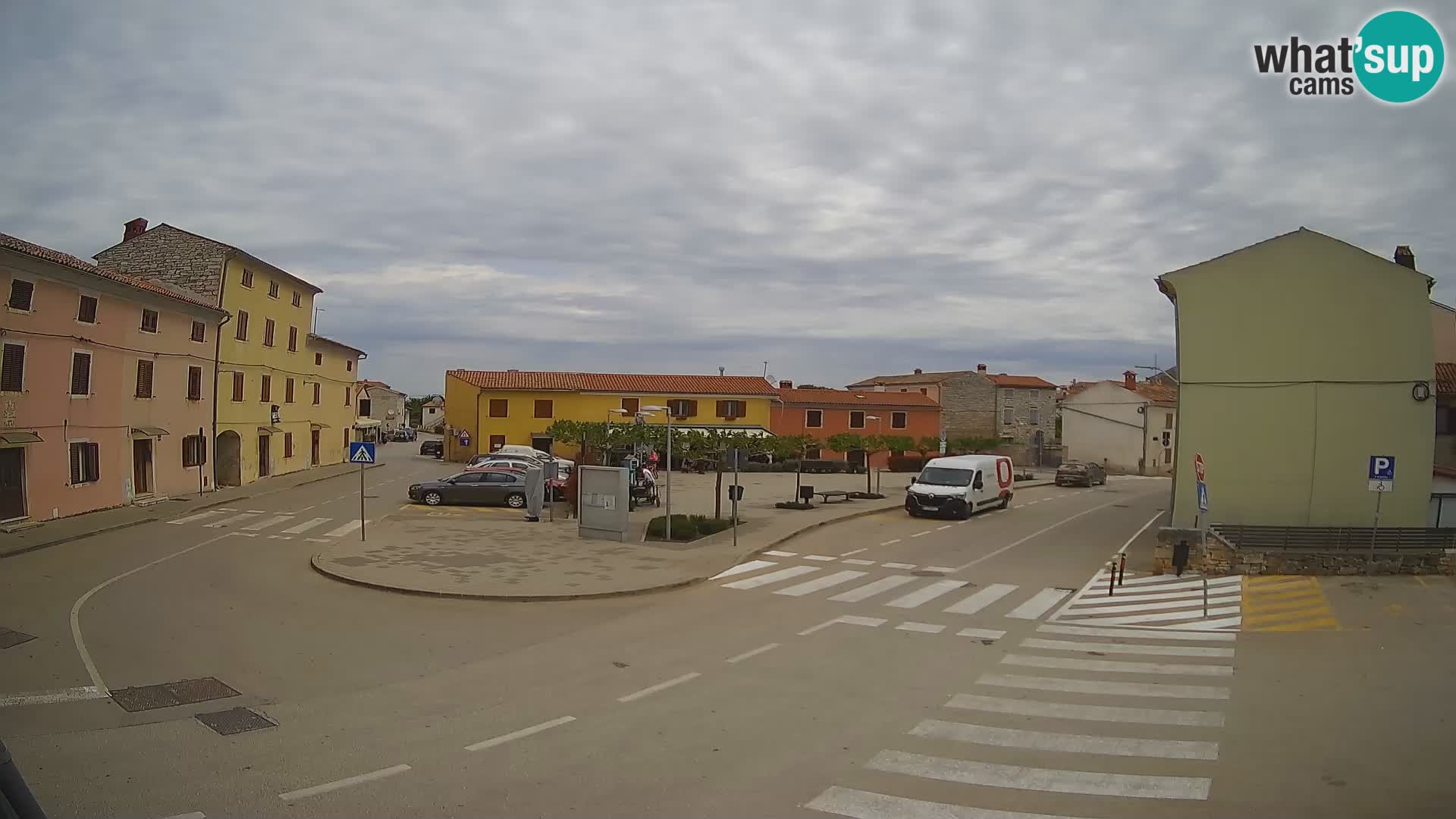 Bale, webcam de la plaza La Musa – Istria – Croacia