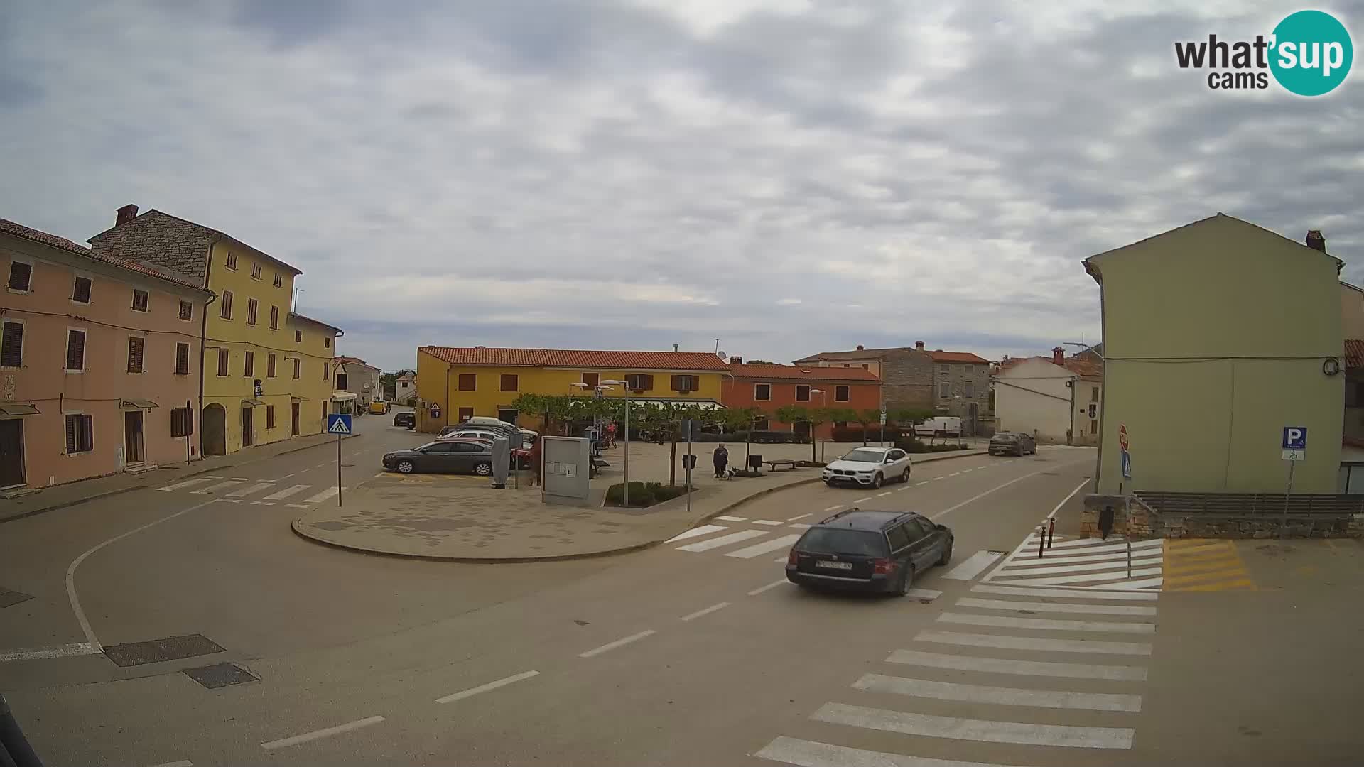 Bale, webcam de la plaza La Musa – Istria – Croacia