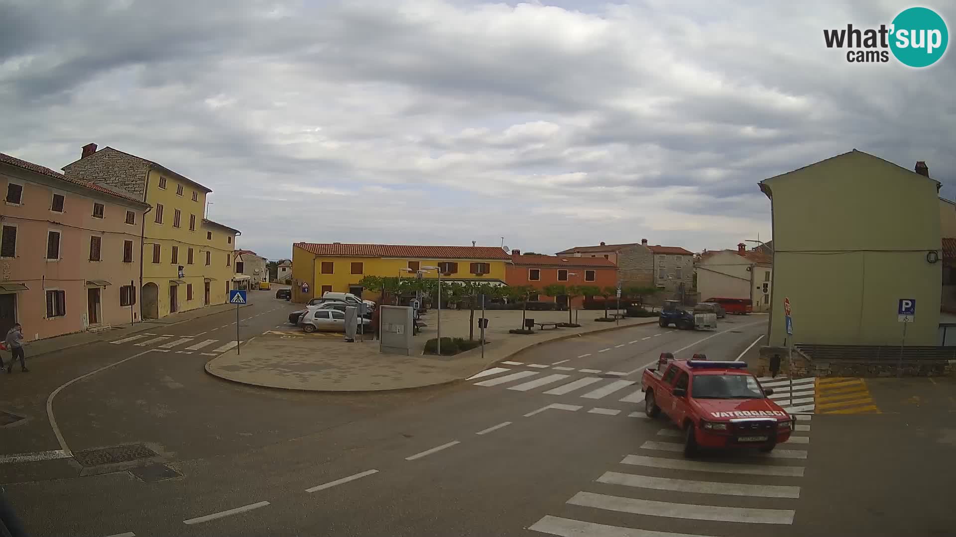 Bale, webcam de la plaza La Musa – Istria – Croacia