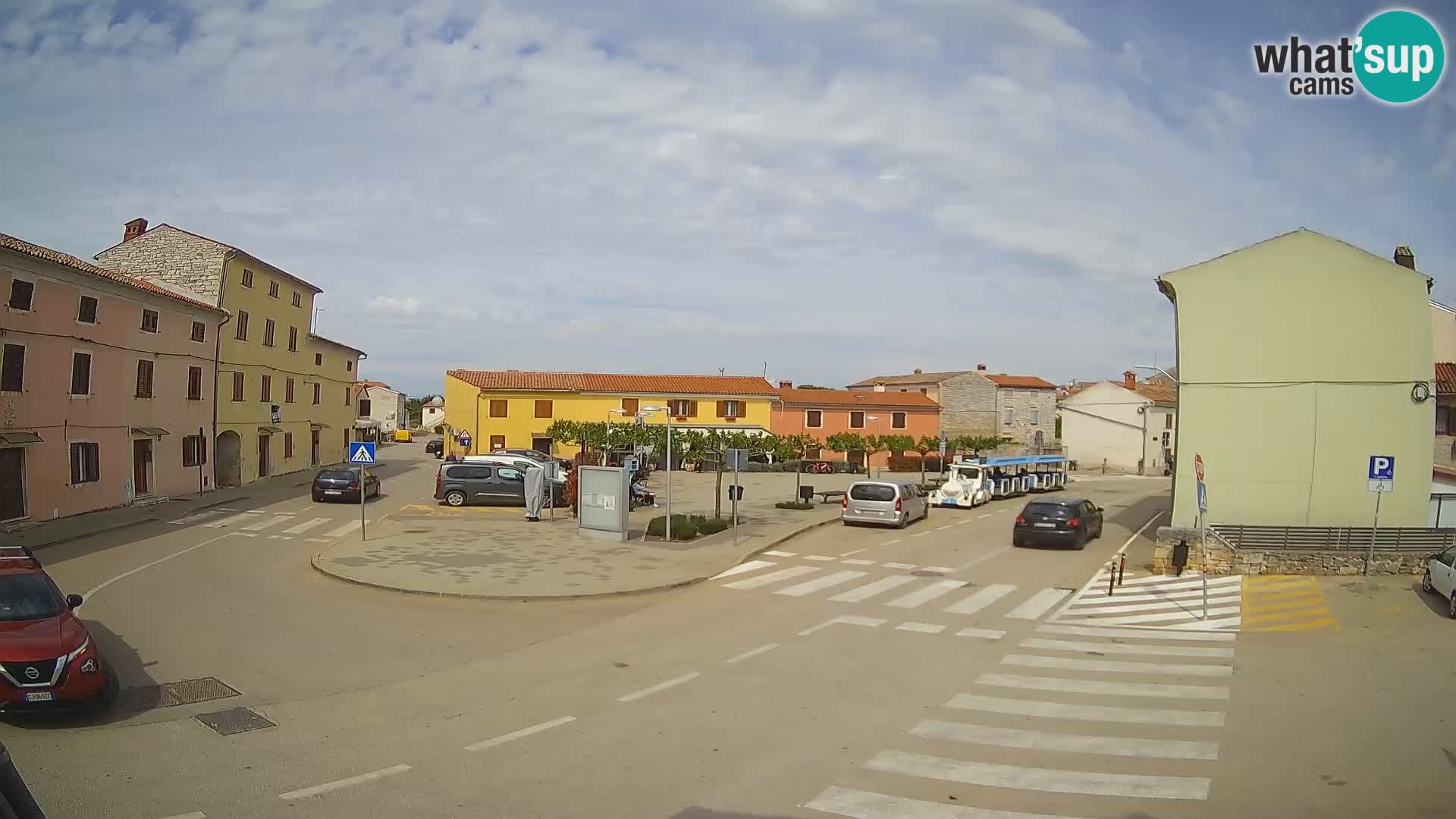 Bale, webcam de la plaza La Musa – Istria – Croacia