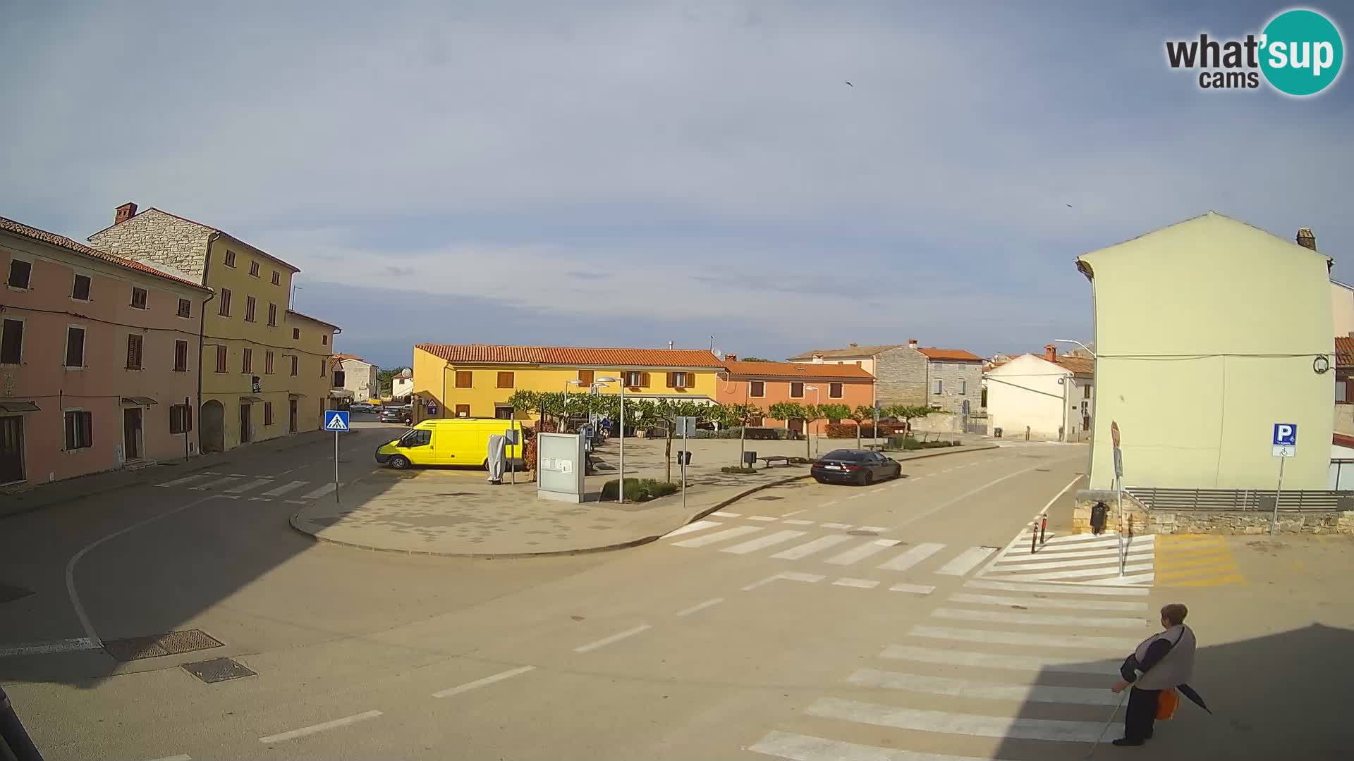 Bale, webcam de la plaza La Musa – Istria – Croacia