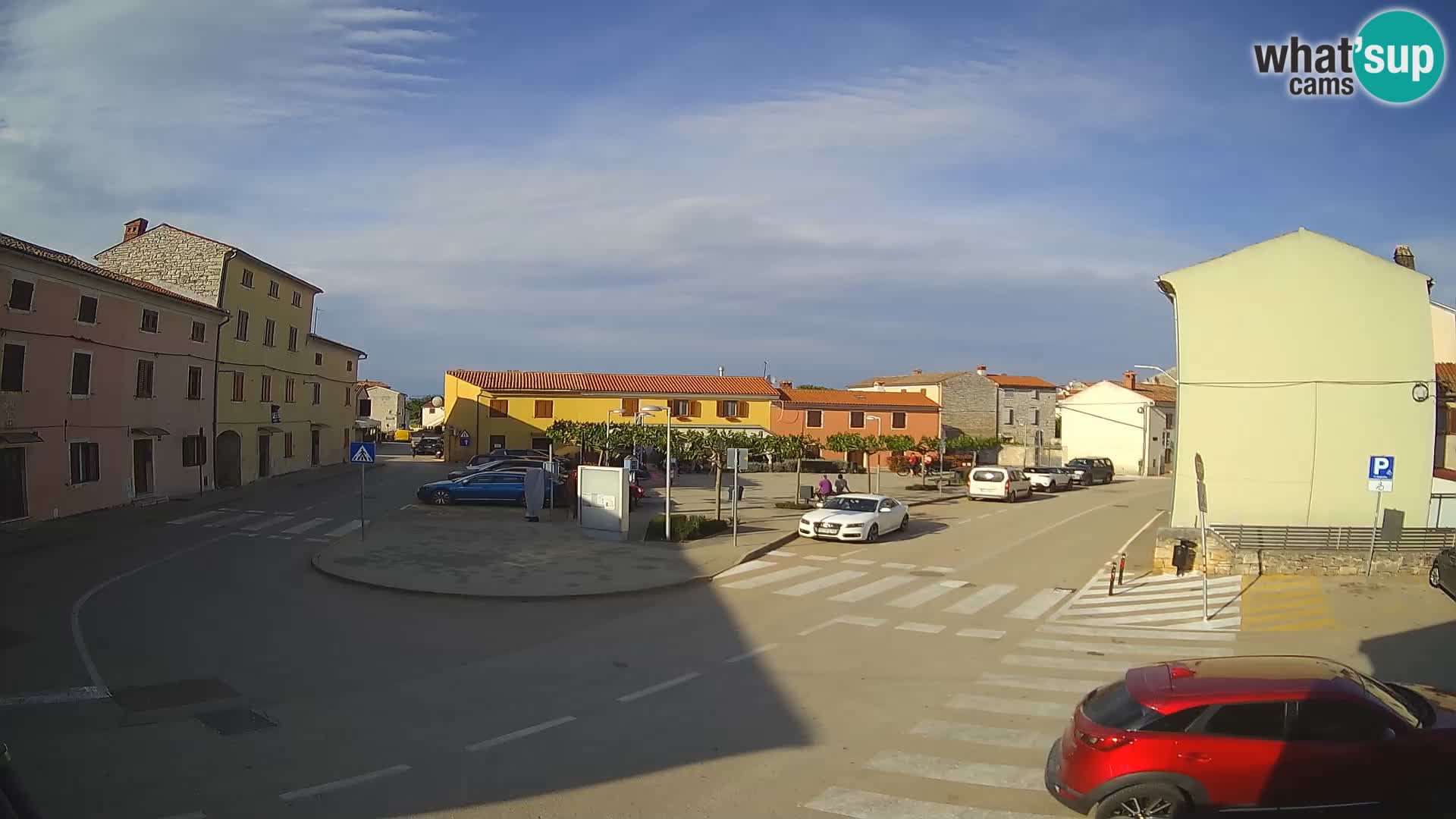 Bale, webcam de la plaza La Musa – Istria – Croacia