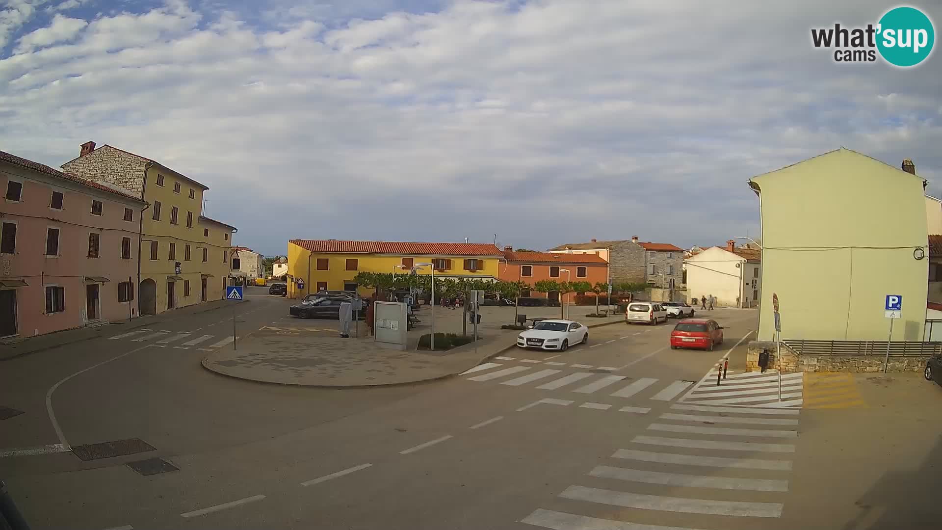 Bale, webcam de la plaza La Musa – Istria – Croacia