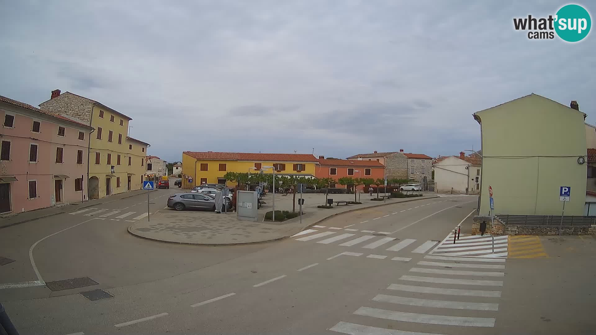Bale, webcam de la plaza La Musa – Istria – Croacia