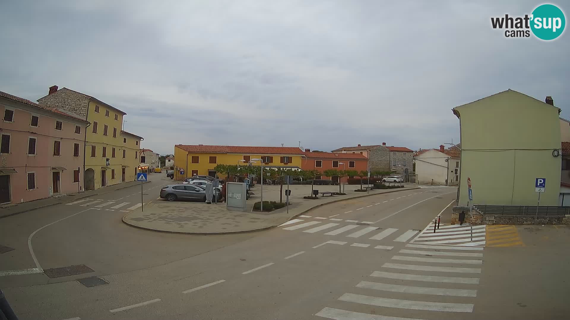 Bale Trg La Musa webcam – Istria – Croatia