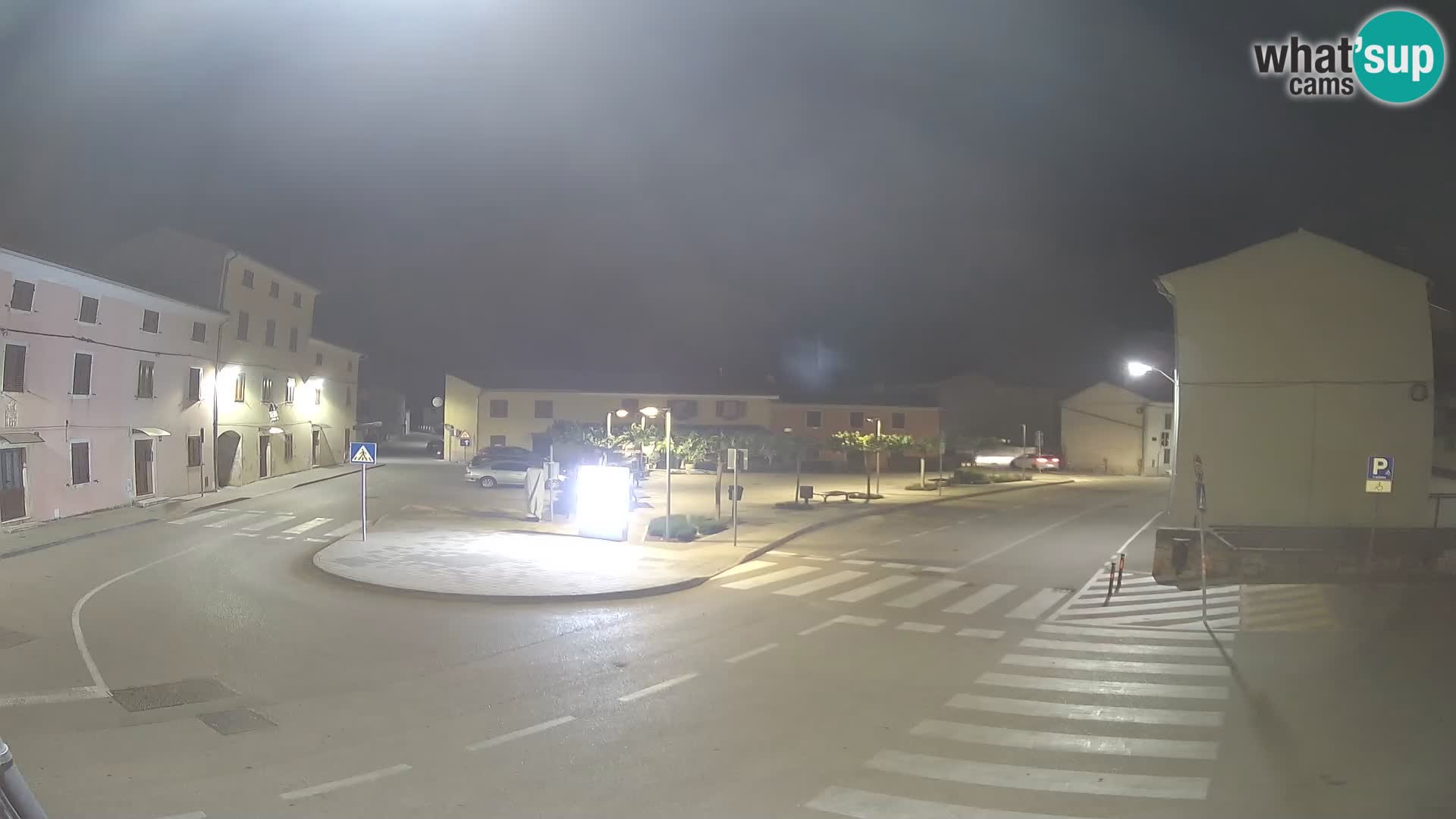 Bale, webcam de la plaza La Musa – Istria – Croacia