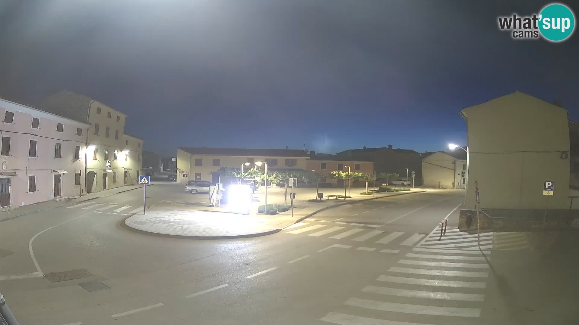 Bale Trg La Musa webcam – Istria – Croatia