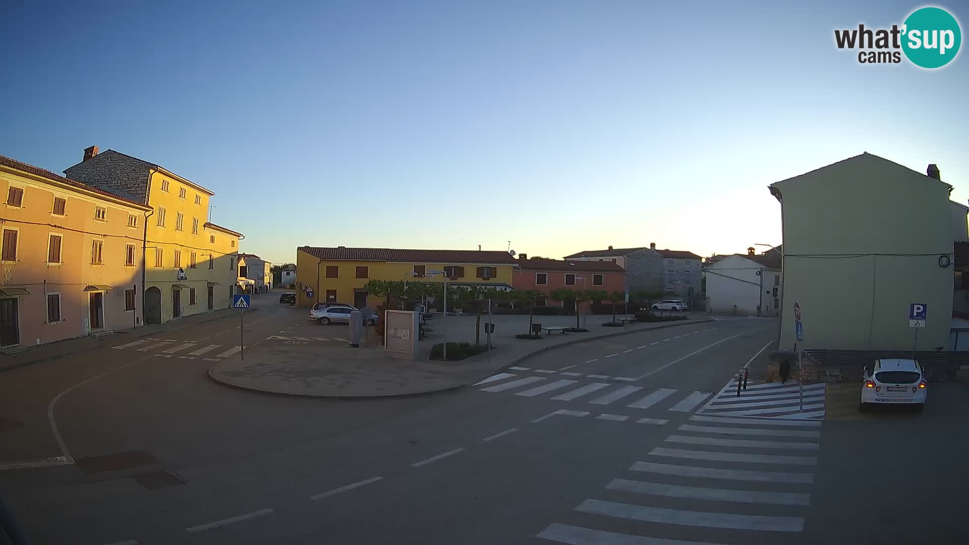 Bale Trg La Musa webcam – Istria – Croatia