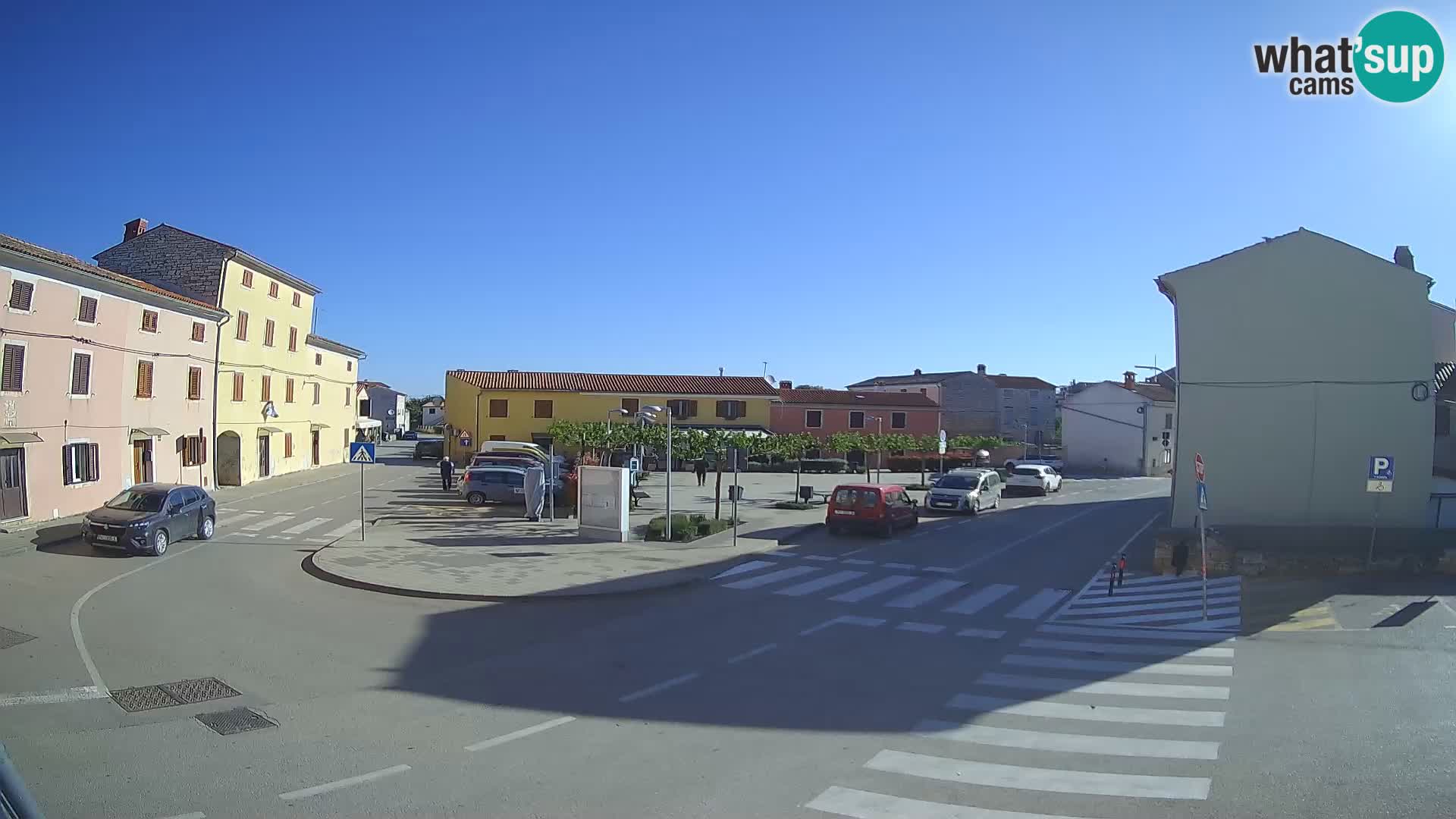 Bale Trg La Musa spletna kamera – Istra – Hrvaška