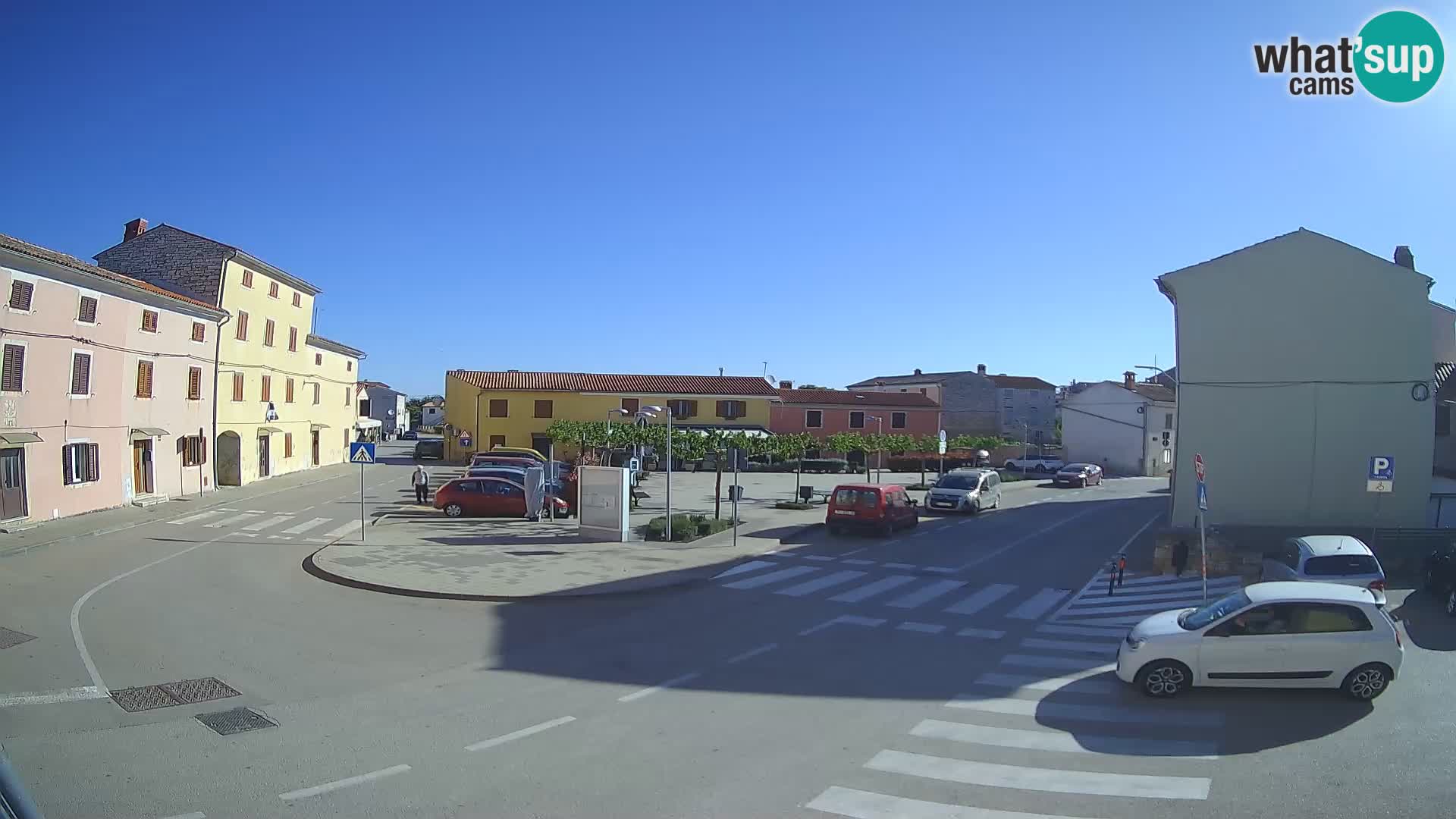 Bale Trg La Musa webcam – Istria – Croatia