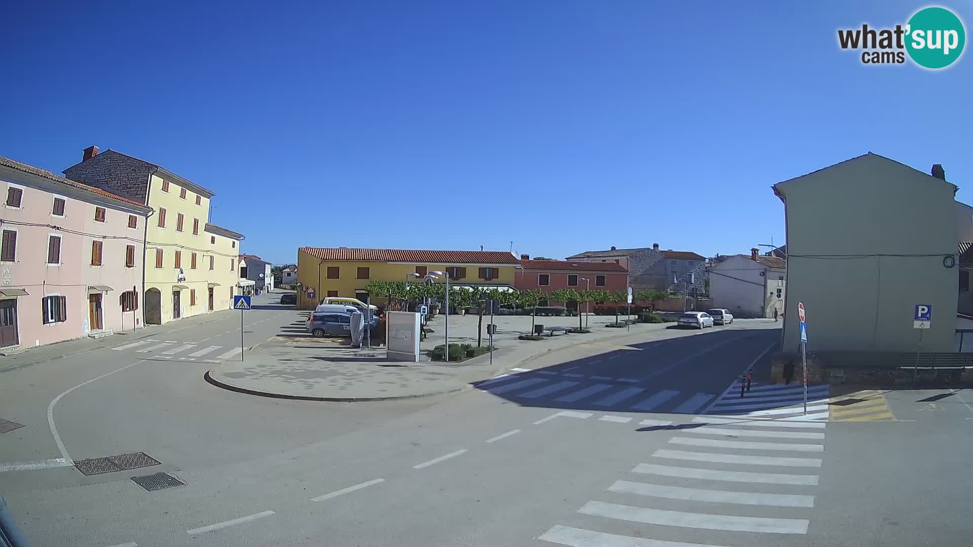 Bale Trg La Musa webcam – Istria – Croatia