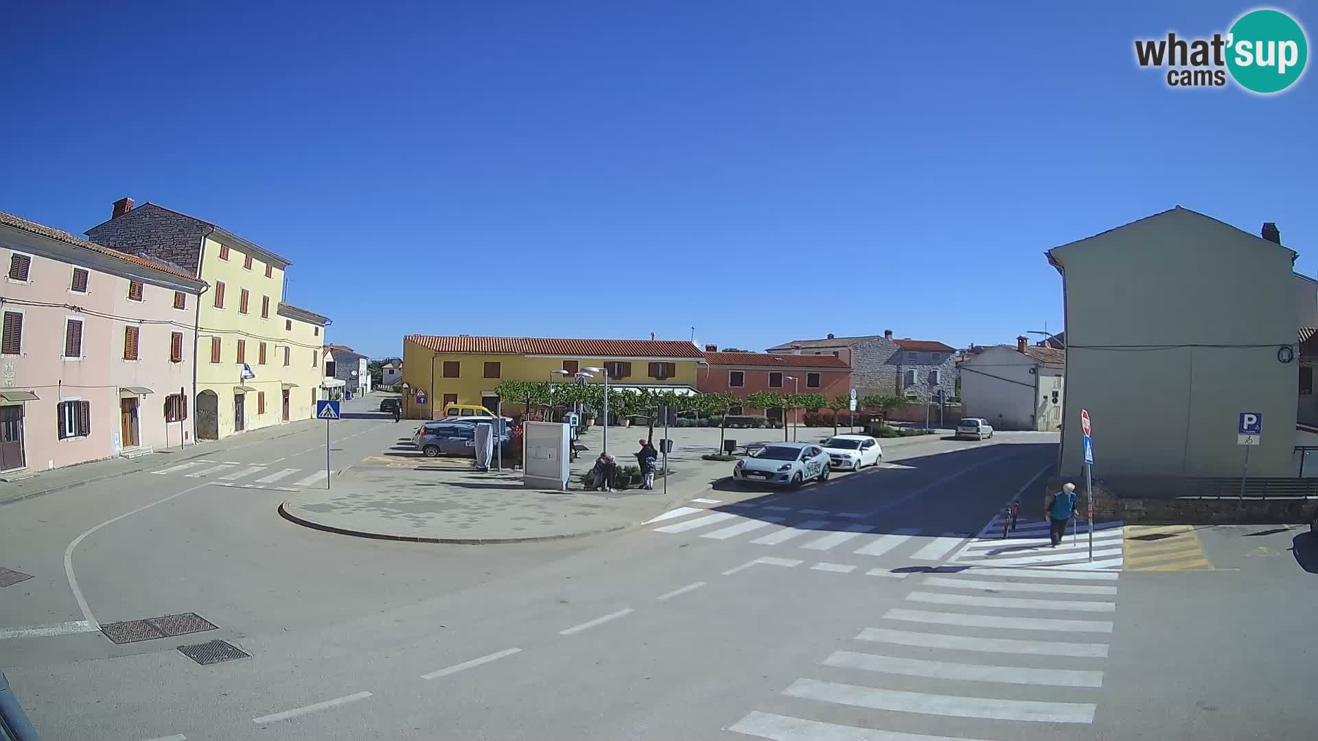 Bale Trg La Musa spletna kamera – Istra – Hrvaška